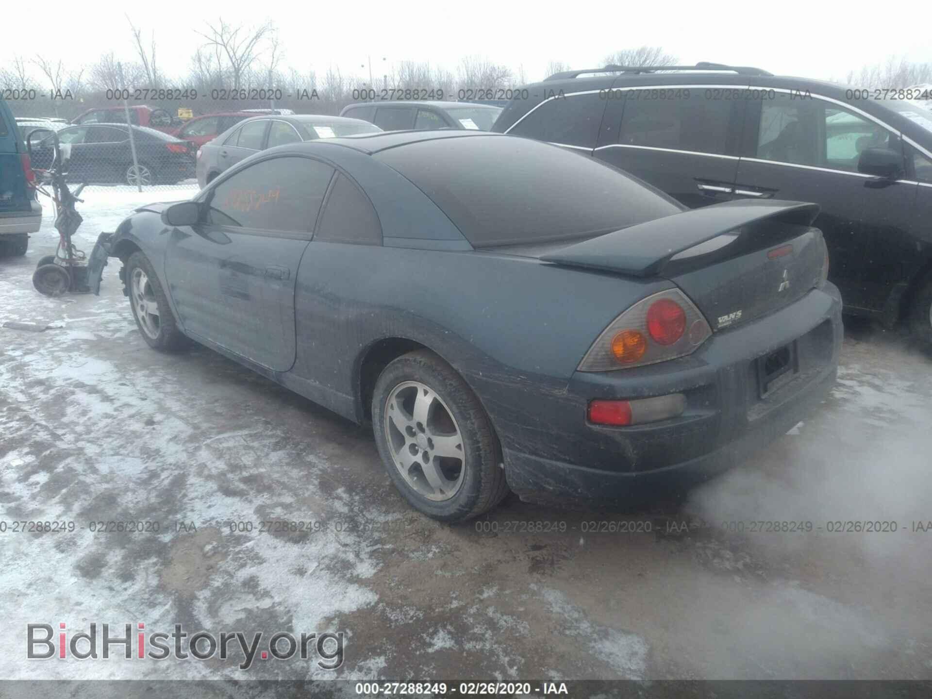 2004 MITSUBISHI ECLIPSE - VIN: 4A3AC44G74E079571 - Фото 3