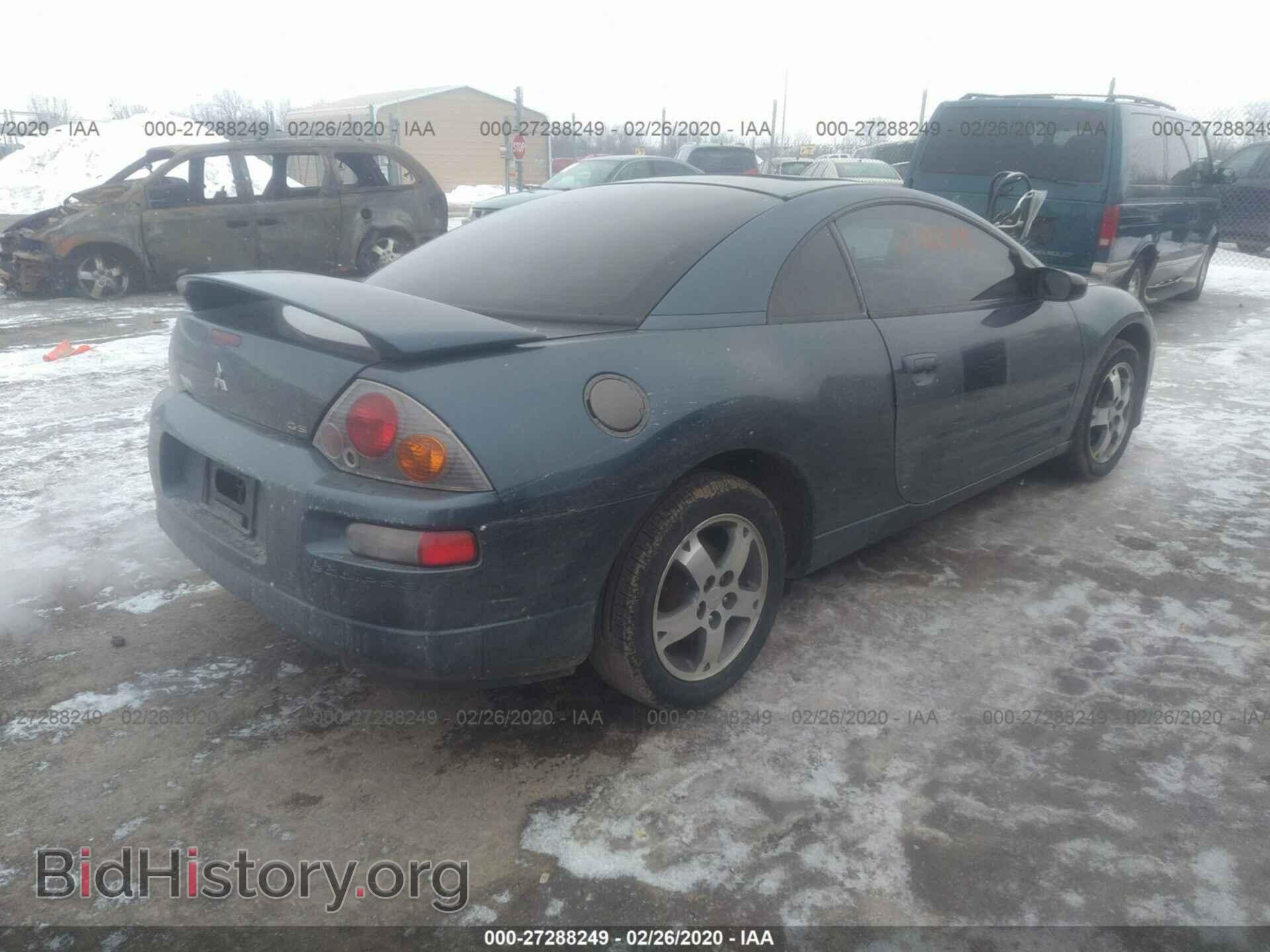 2004 MITSUBISHI ECLIPSE - VIN: 4A3AC44G74E079571 - Фото 4
