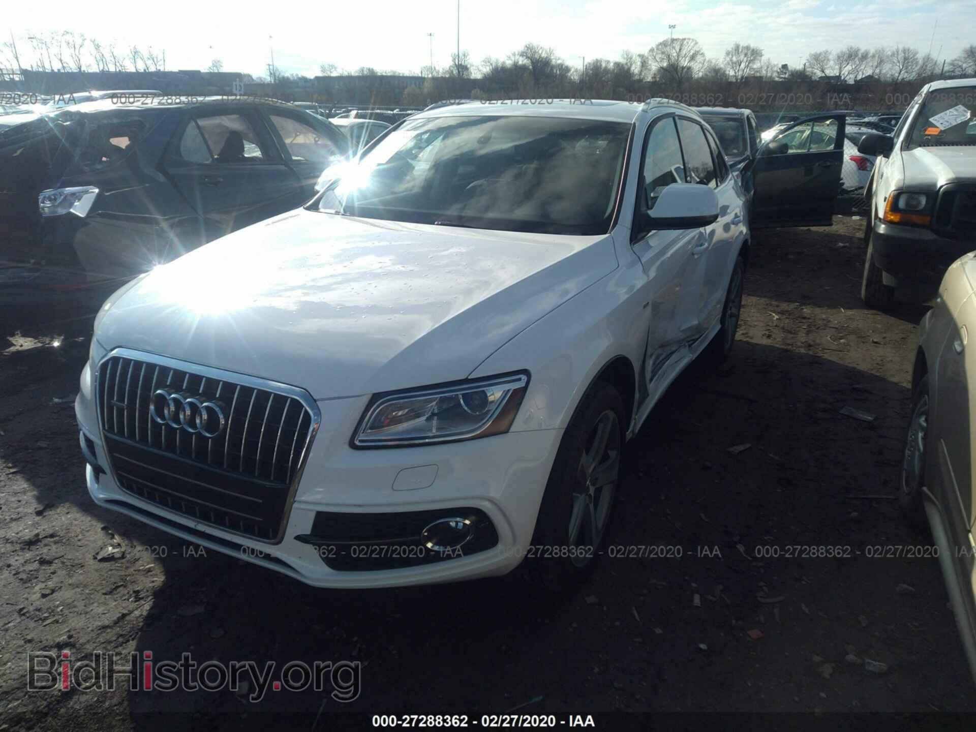 2014 AUDI Q5 - VIN: WA1WGAFP4EA018996 - Фото 2