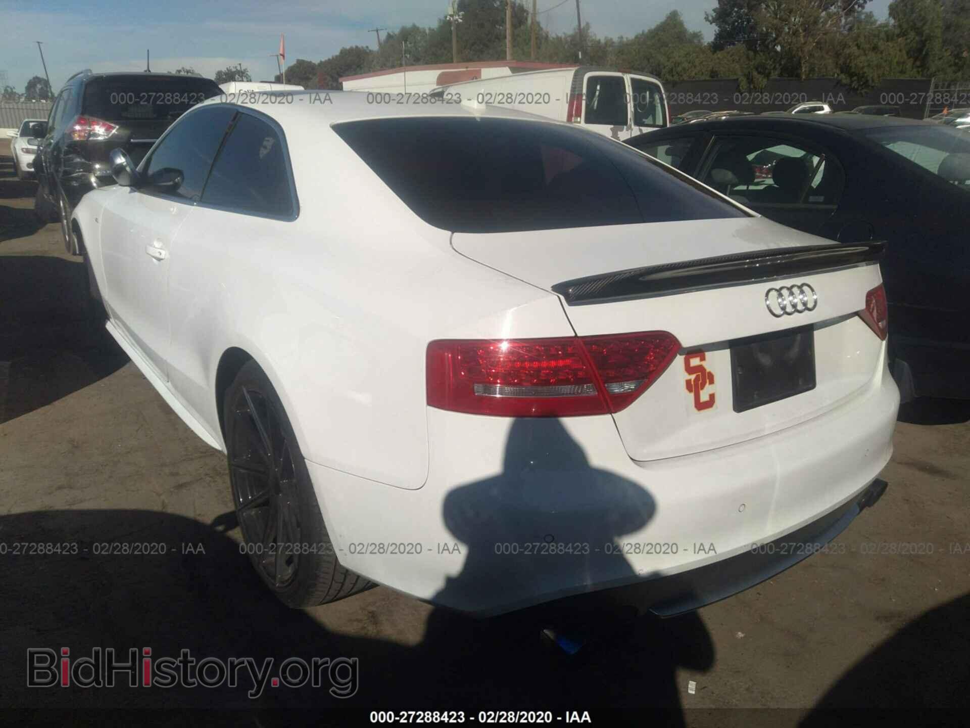 2011 AUDI S5 - VIN: WAUCVAFR4BA027609 - Фото 3
