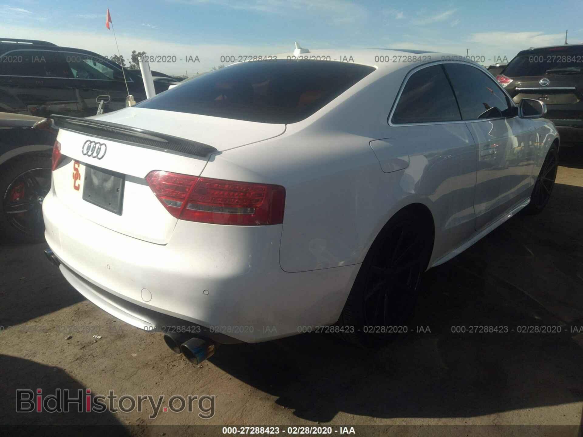 2011 AUDI S5 - VIN: WAUCVAFR4BA027609 - Фото 4