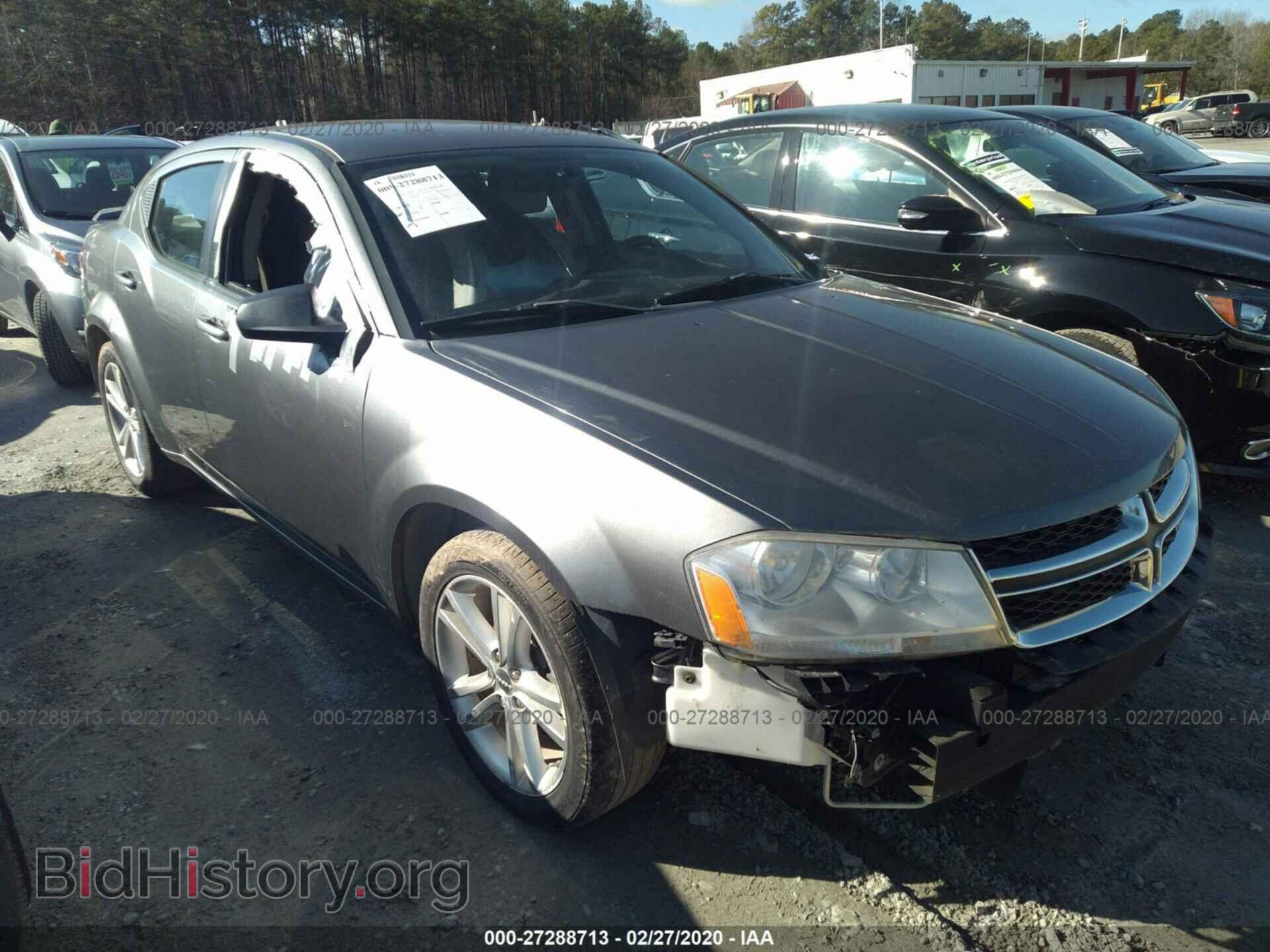 Фотография 1C3CDZAG6CN254521 - DODGE AVENGER 2012