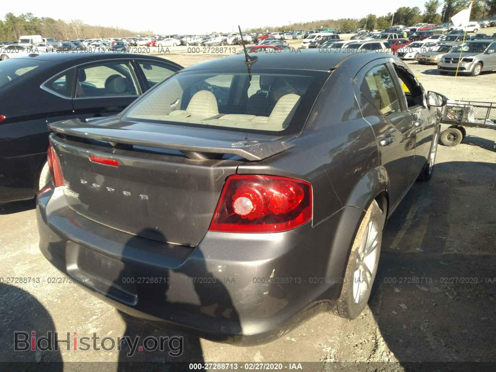 2012 DODGE AVENGER - VIN: 1C3CDZAG6CN254521 - Фото 4