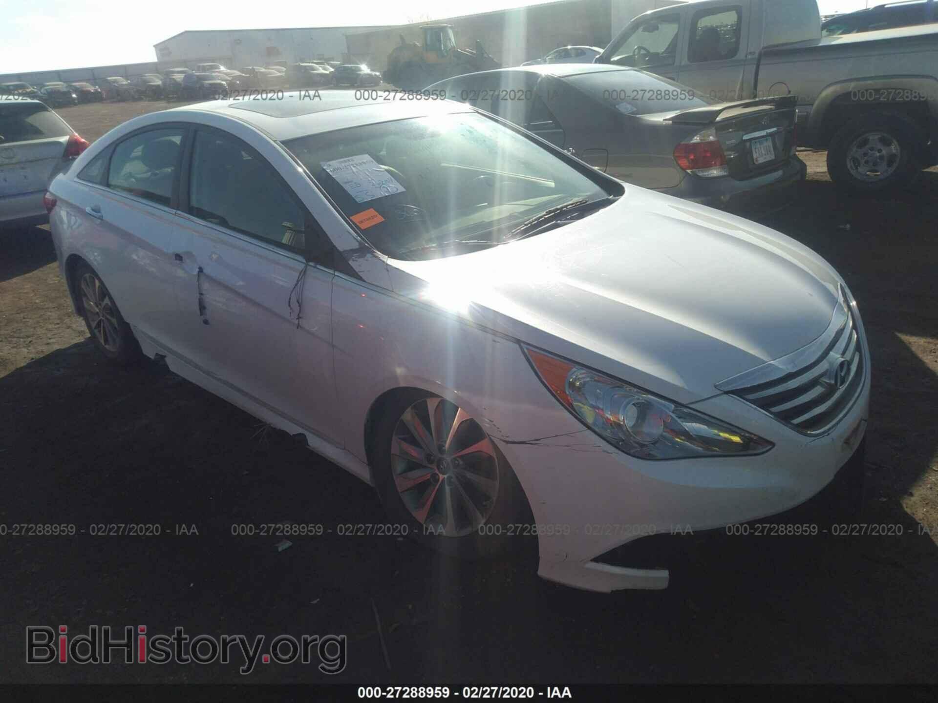 Фотография 5NPEC4AB4EH894244 - HYUNDAI SONATA 2014