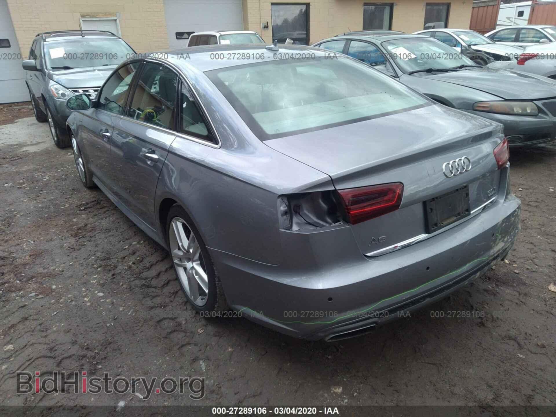 2016 AUDI A6 - VIN: WAUHGAFC8GN007357 - Фото 3