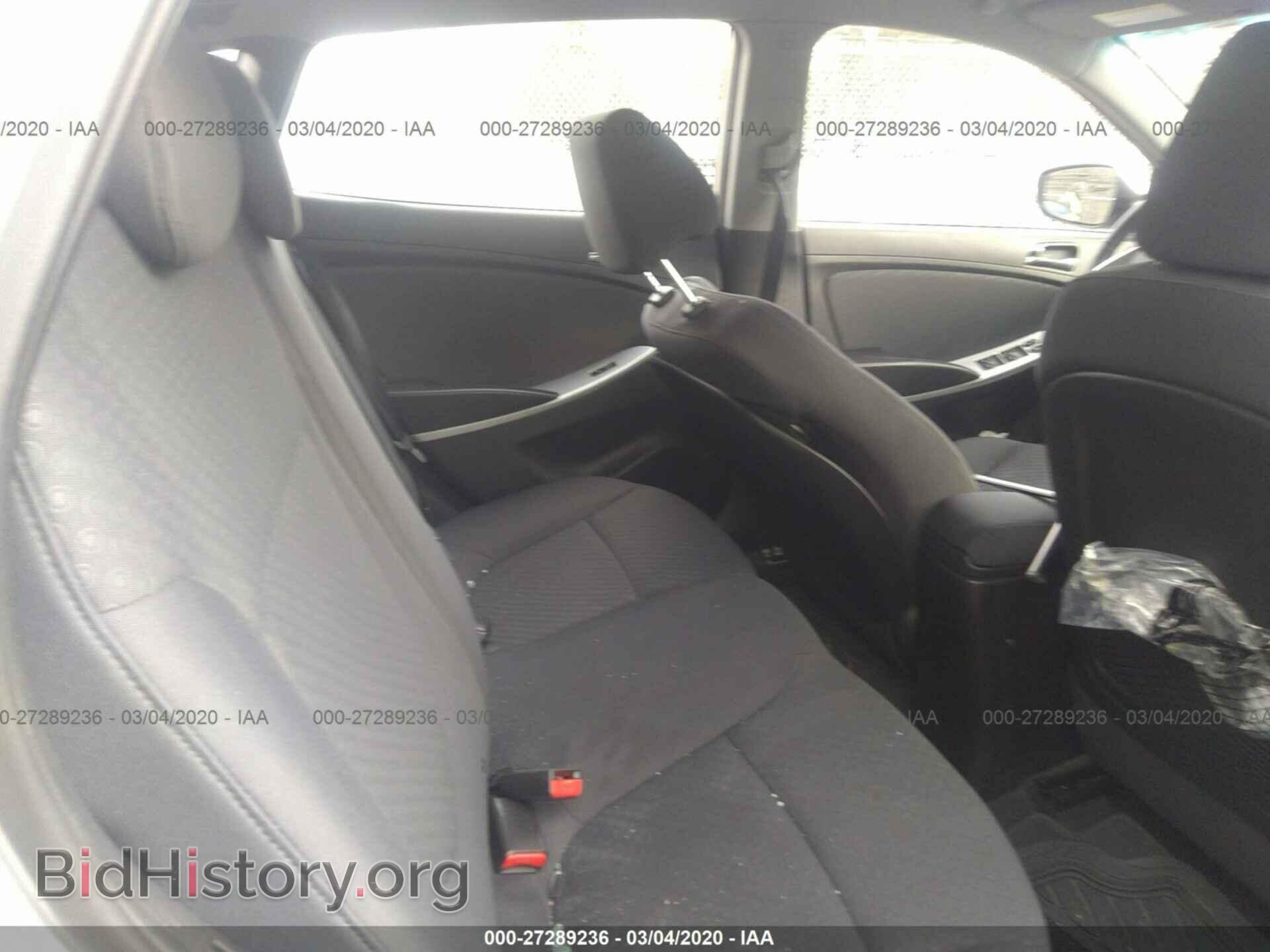 2013 HYUNDAI ACCENT - VIN: KMHCU5AE8DU080537 - Фото 8