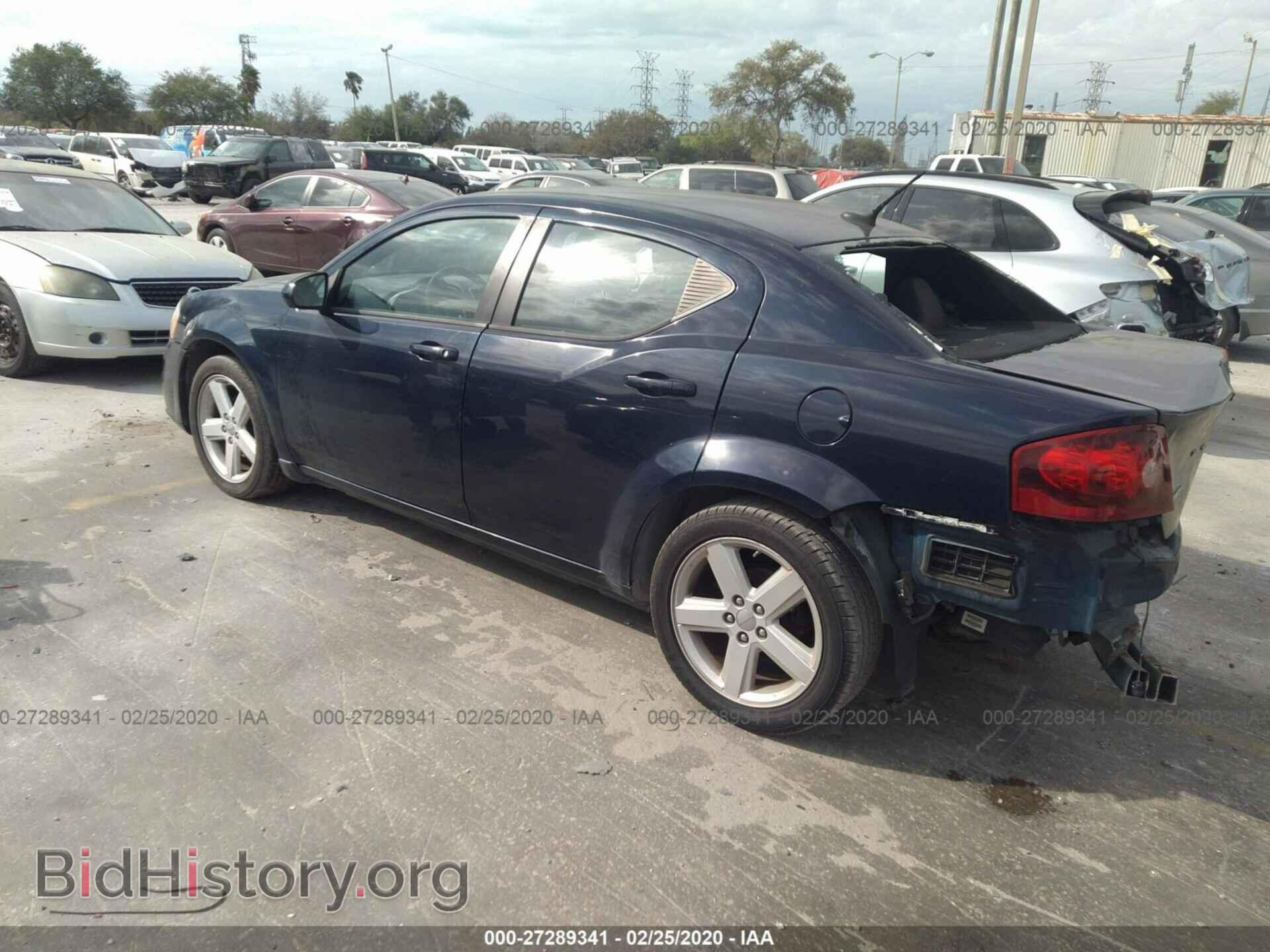 2013 DODGE AVENGER - VIN: 1C3CDZCB9DN707517 - Фото 3