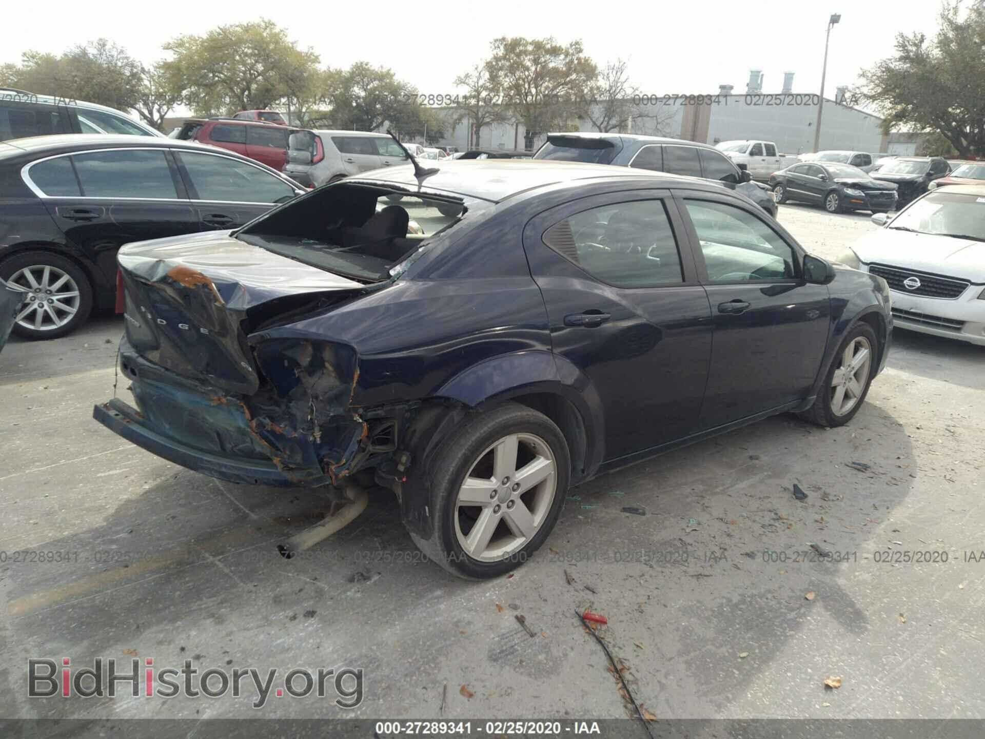 2013 DODGE AVENGER - VIN: 1C3CDZCB9DN707517 - Фото 4