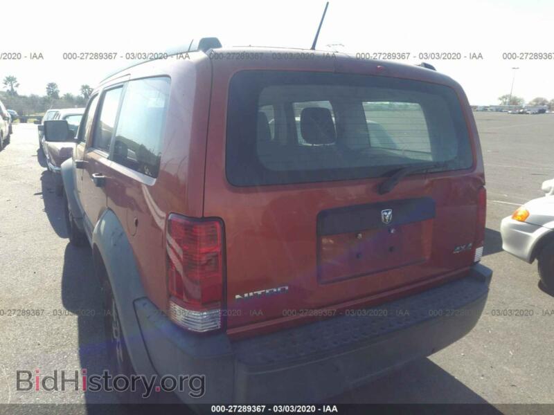 2007 Dodge NITRO (VIN 1D8GU28K07W556743) — фото 3 из 11