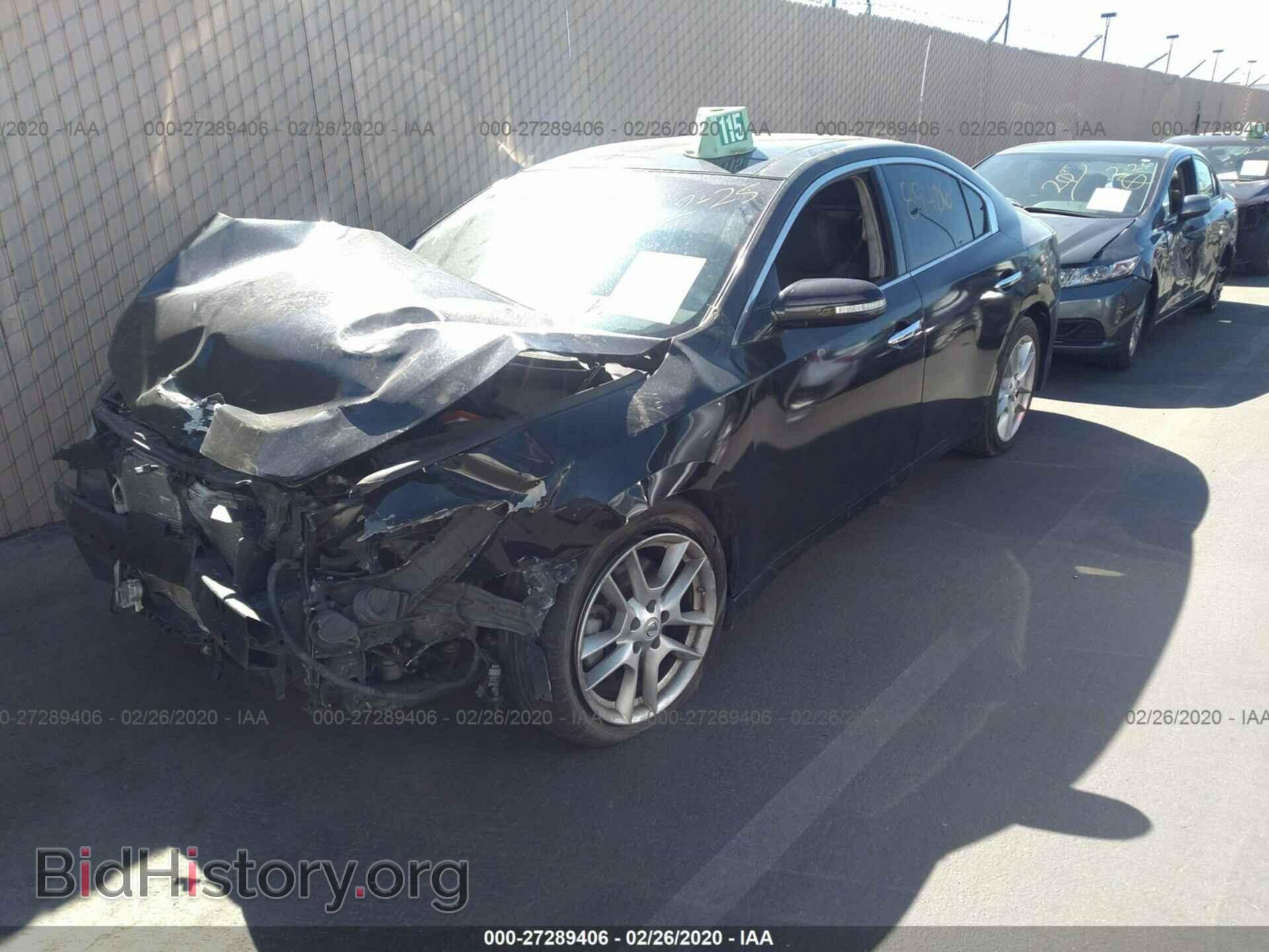 2011 NISSAN MAXIMA - VIN: 1N4AA5AP2BC846213 - Фото 2