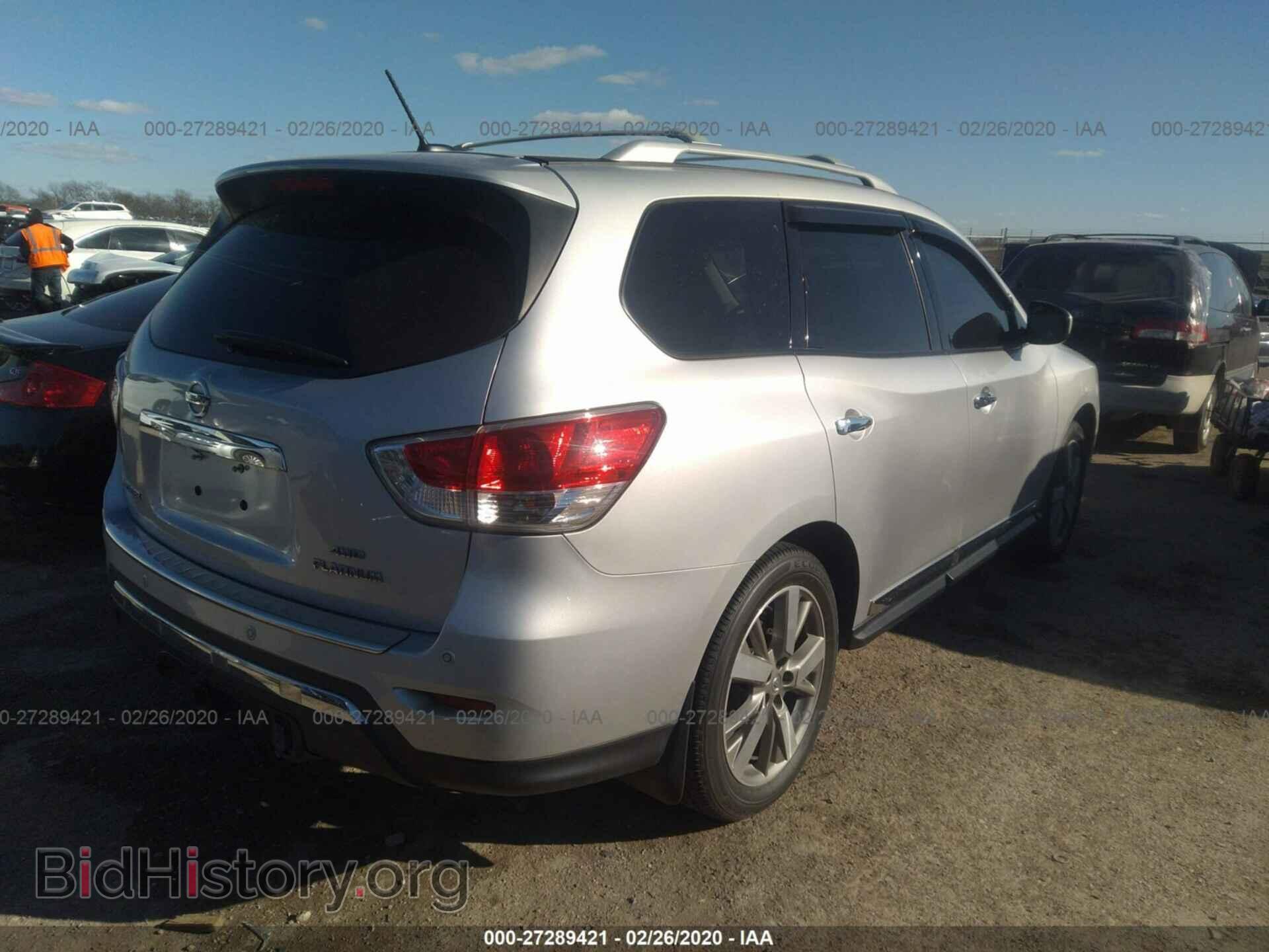 2015 NISSAN PATHFINDER - VIN: 5N1AR2MM4FC723873 - Фото 4