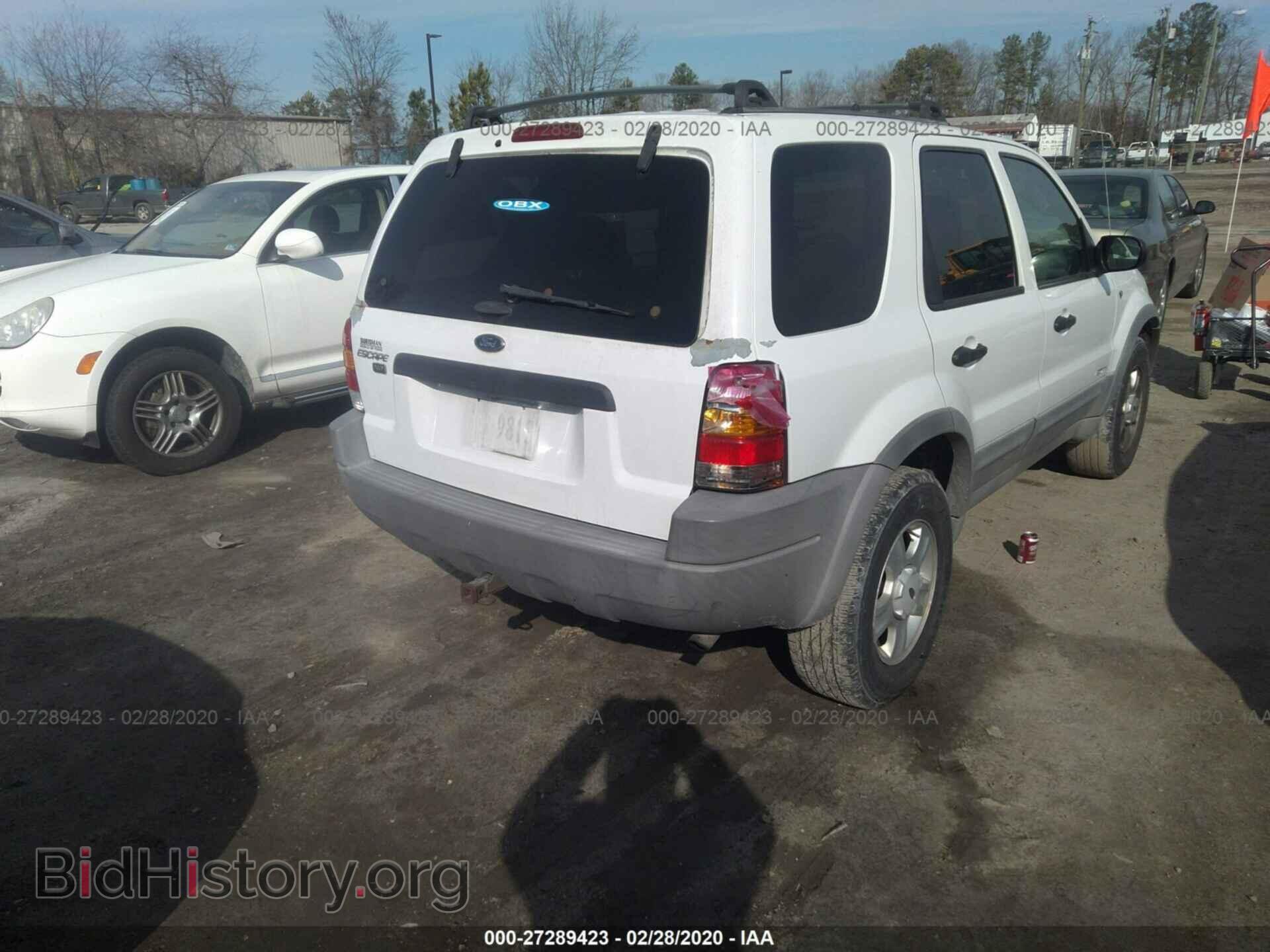 2002 FORD ESCAPE - VIN: 1FMCU04192KA79160 - Фото 4