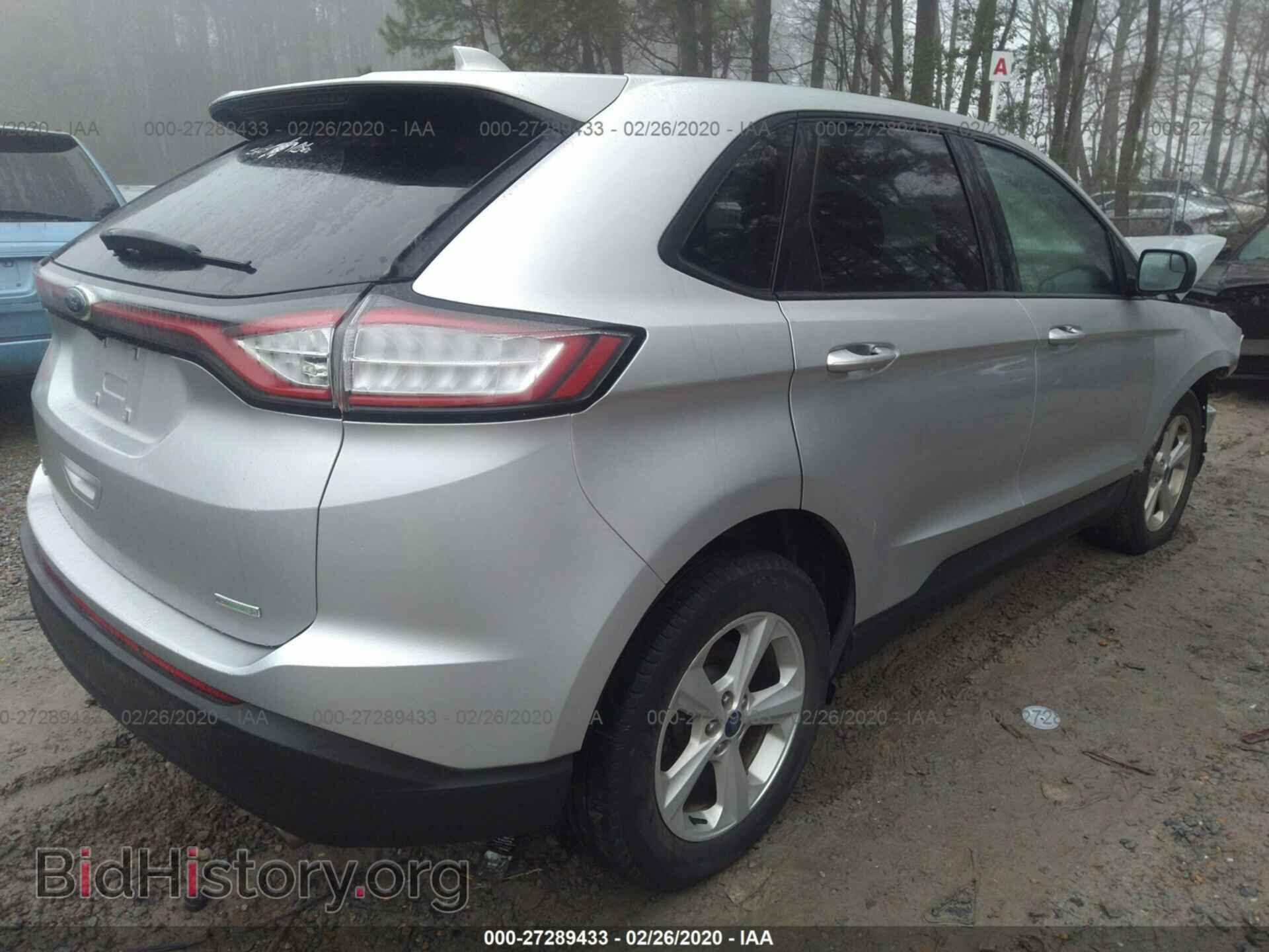 2015 FORD EDGE - VIN: 2FMTK3G96FBC02339 - Photo 4