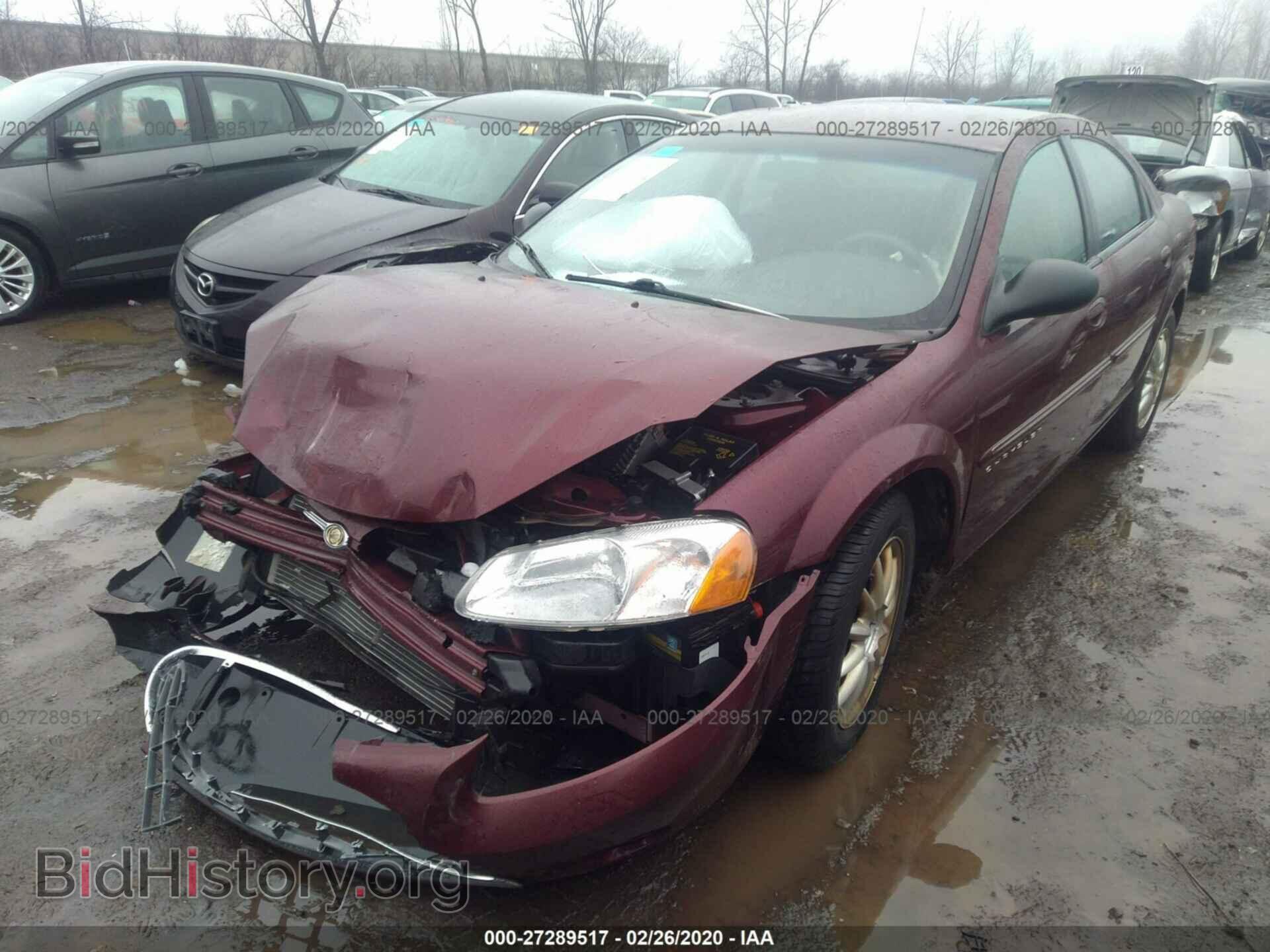 2001 CHRYSLER SEBRING - VIN: 1C3EL46U71N702842 - Photo 2