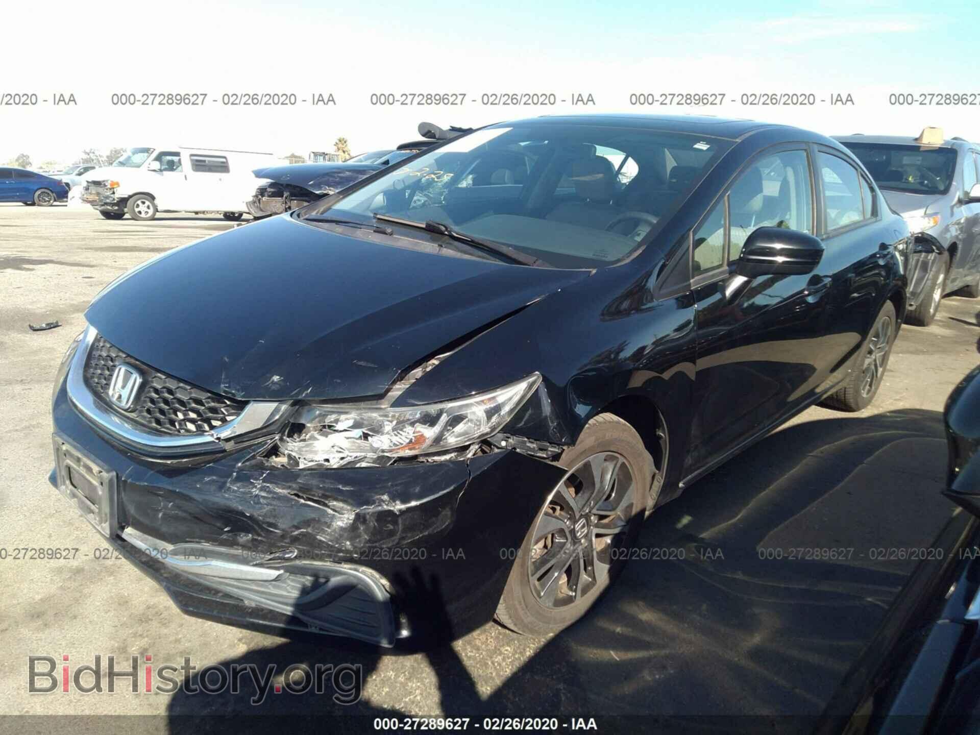 2014 HONDA CIVIC - VIN: 19XFB2F80EE274617 - Фото 2