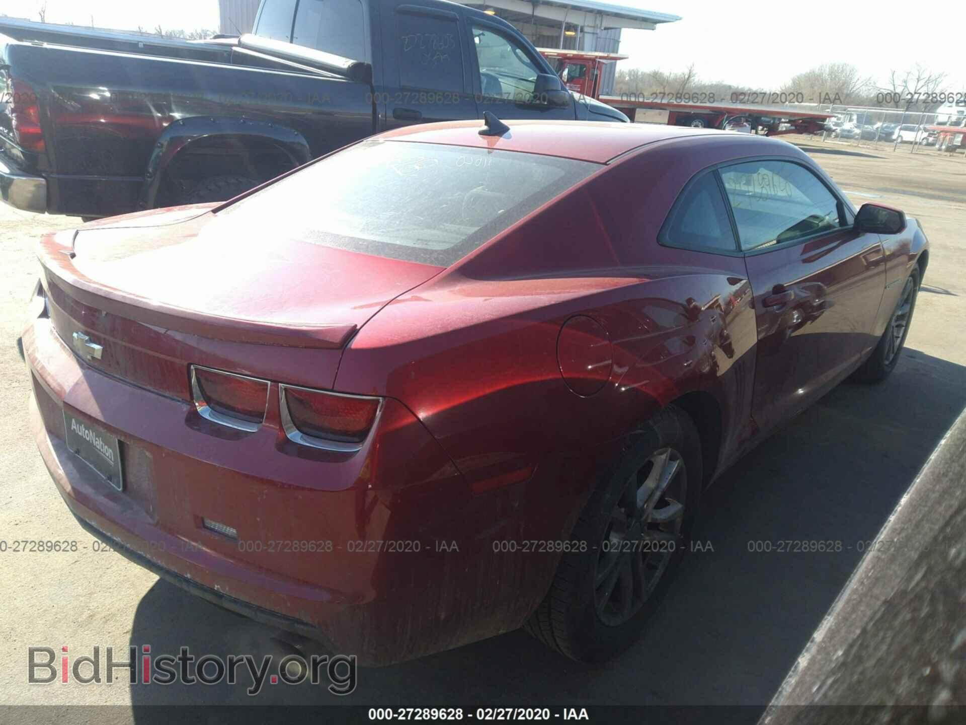 2013 CHEVROLET CAMARO - VIN: 2G1FB1E35D9185079 - Фото 4