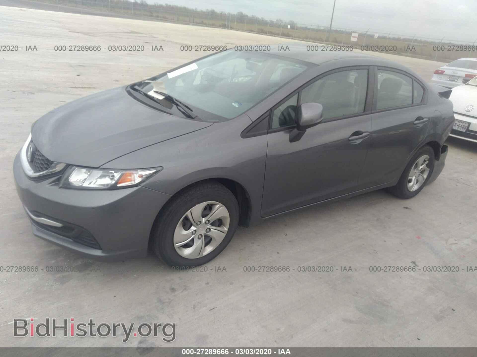 2013 HONDA CIVIC - VIN: 2HGFB2F51DH519953 - Фото 2