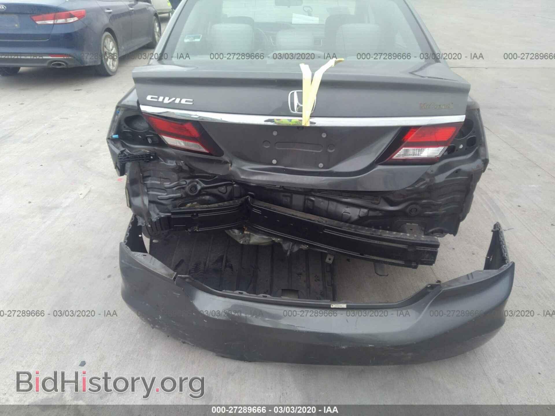 2013 HONDA CIVIC - VIN: 2HGFB2F51DH519953 - Фото 6