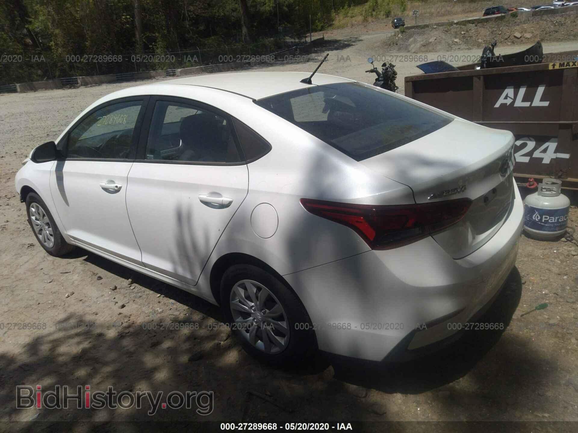 2019 HYUNDAI ACCENT - VIN: 3KPC24A37KE066661 - Фото 3