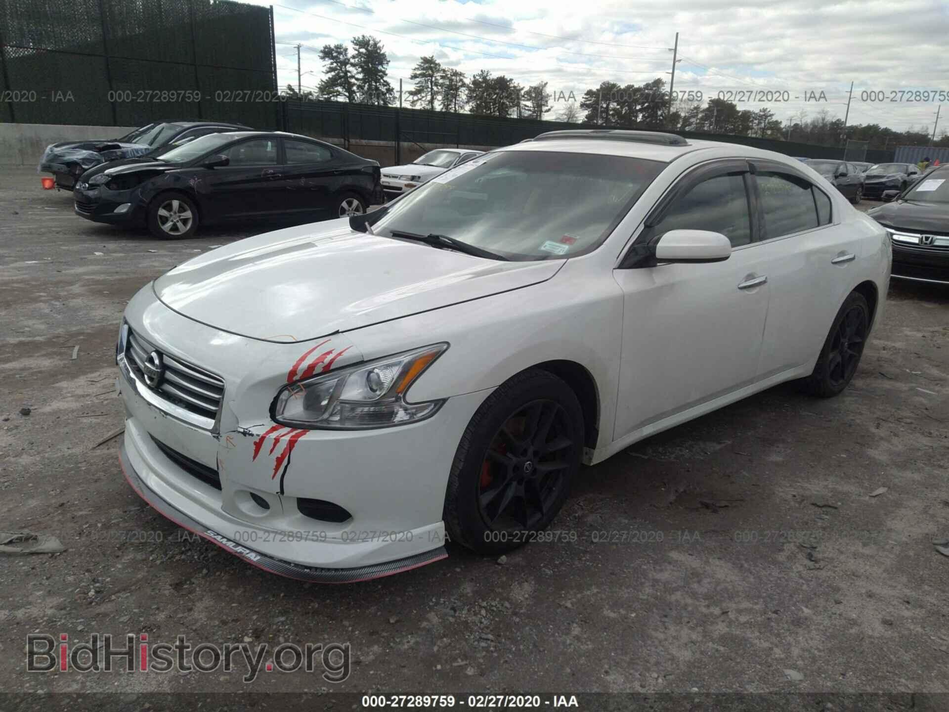 2013 NISSAN MAXIMA - VIN: 1N4AA5AP6DC814366 - Фото 2