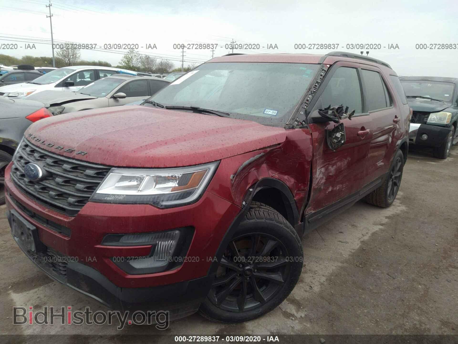 2017 FORD EXPLORER - VIN: 1FM5K7D8XHGA15709 - Фото 2