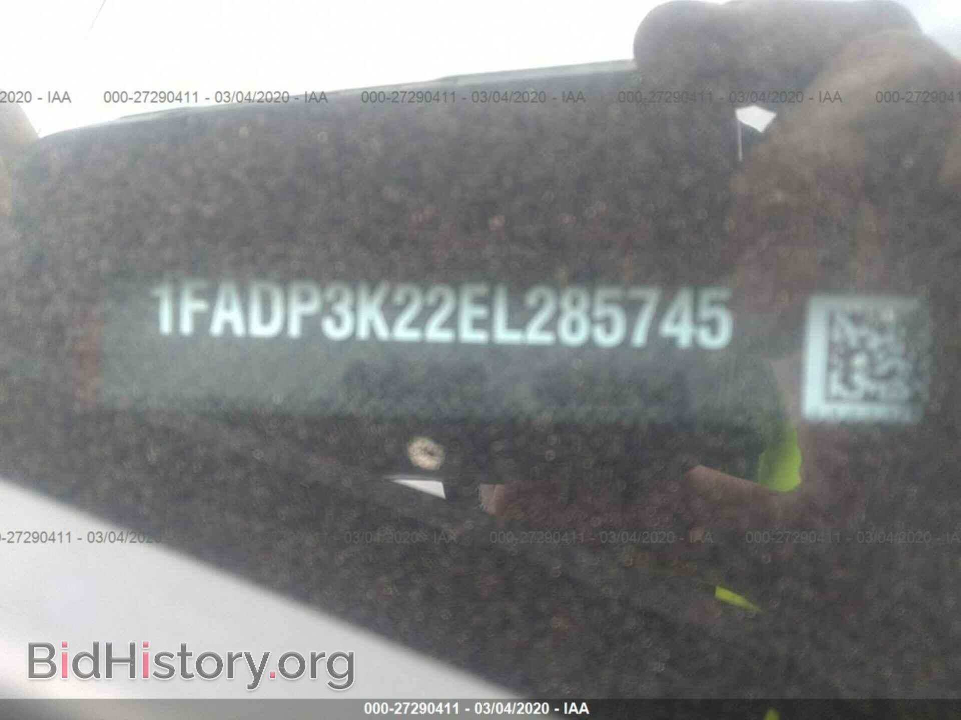 2014 FORD FOCUS - VIN: 1FADP3K22EL285745 - Фото 9