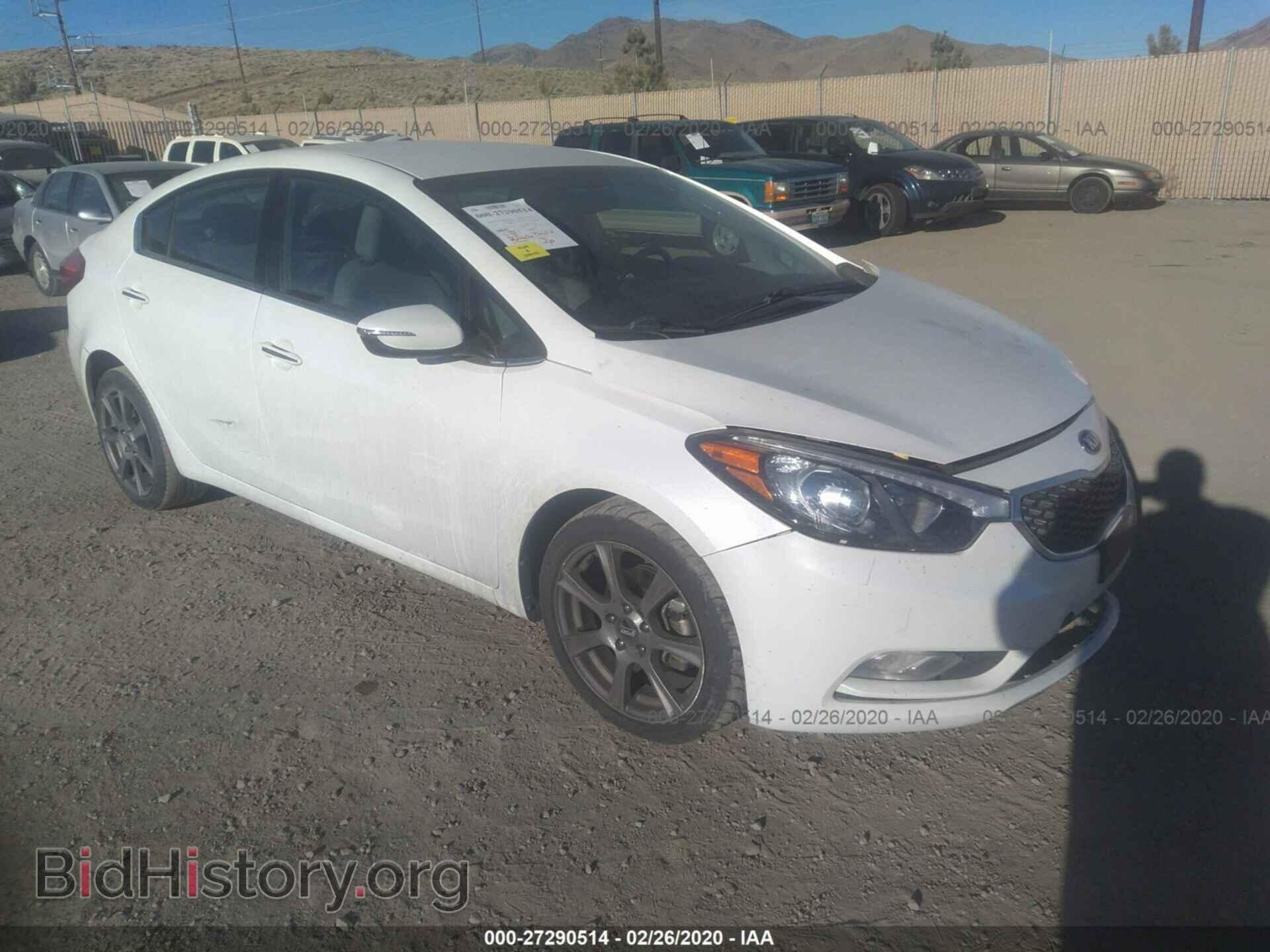 Фотография KNAFX4A89E5232153 - KIA FORTE 2014
