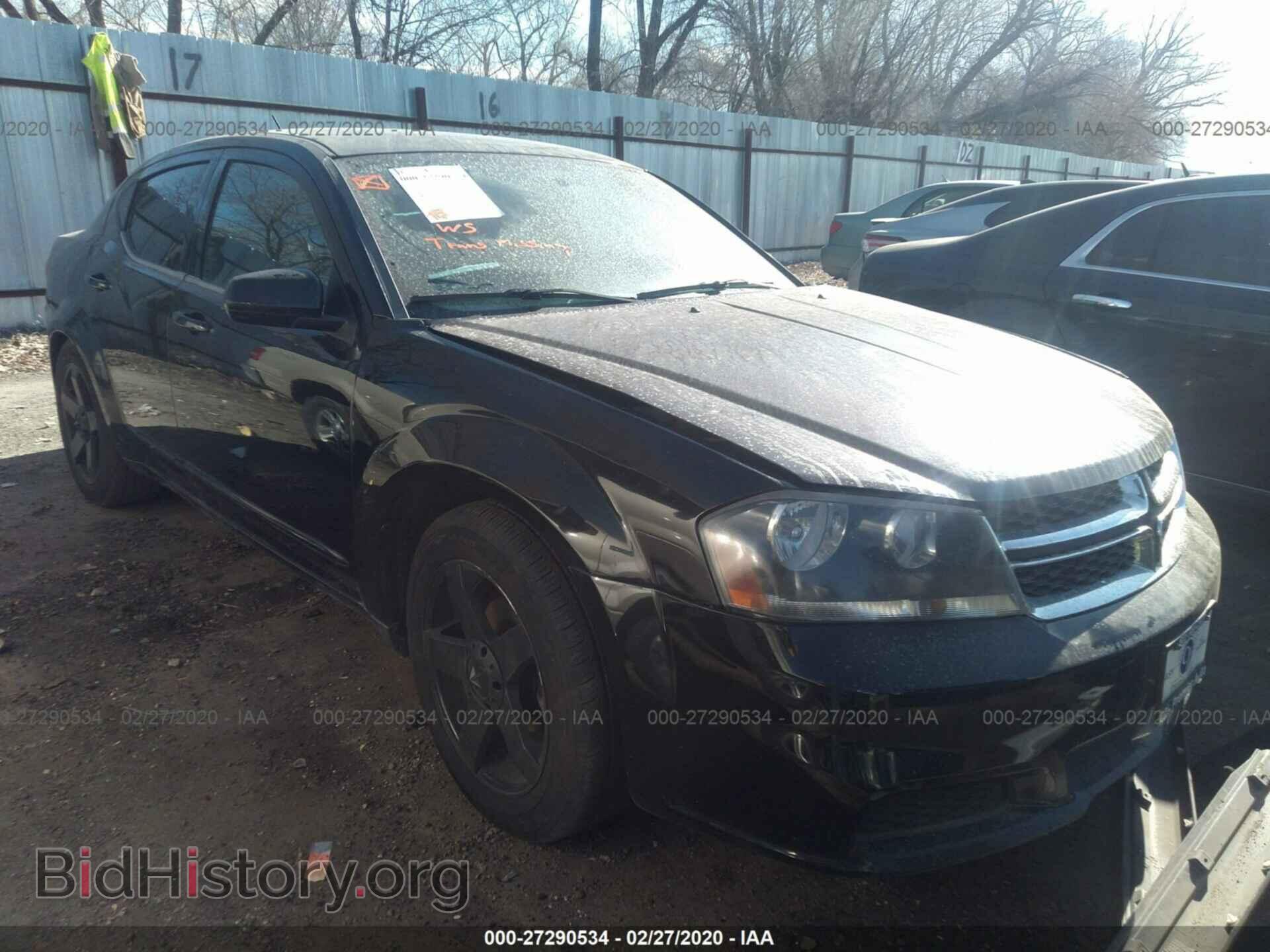Фотография 1C3CDZCBXCN167710 - DODGE AVENGER 2012