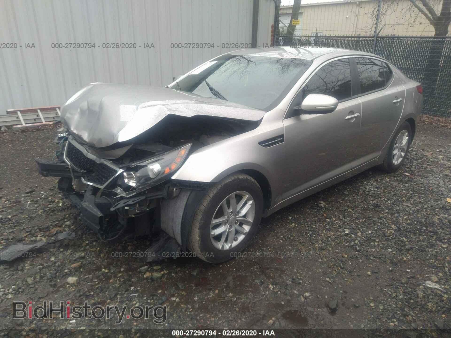 2012 KIA OPTIMA - VIN: KNAGM4A75C5285675 - Photo 2