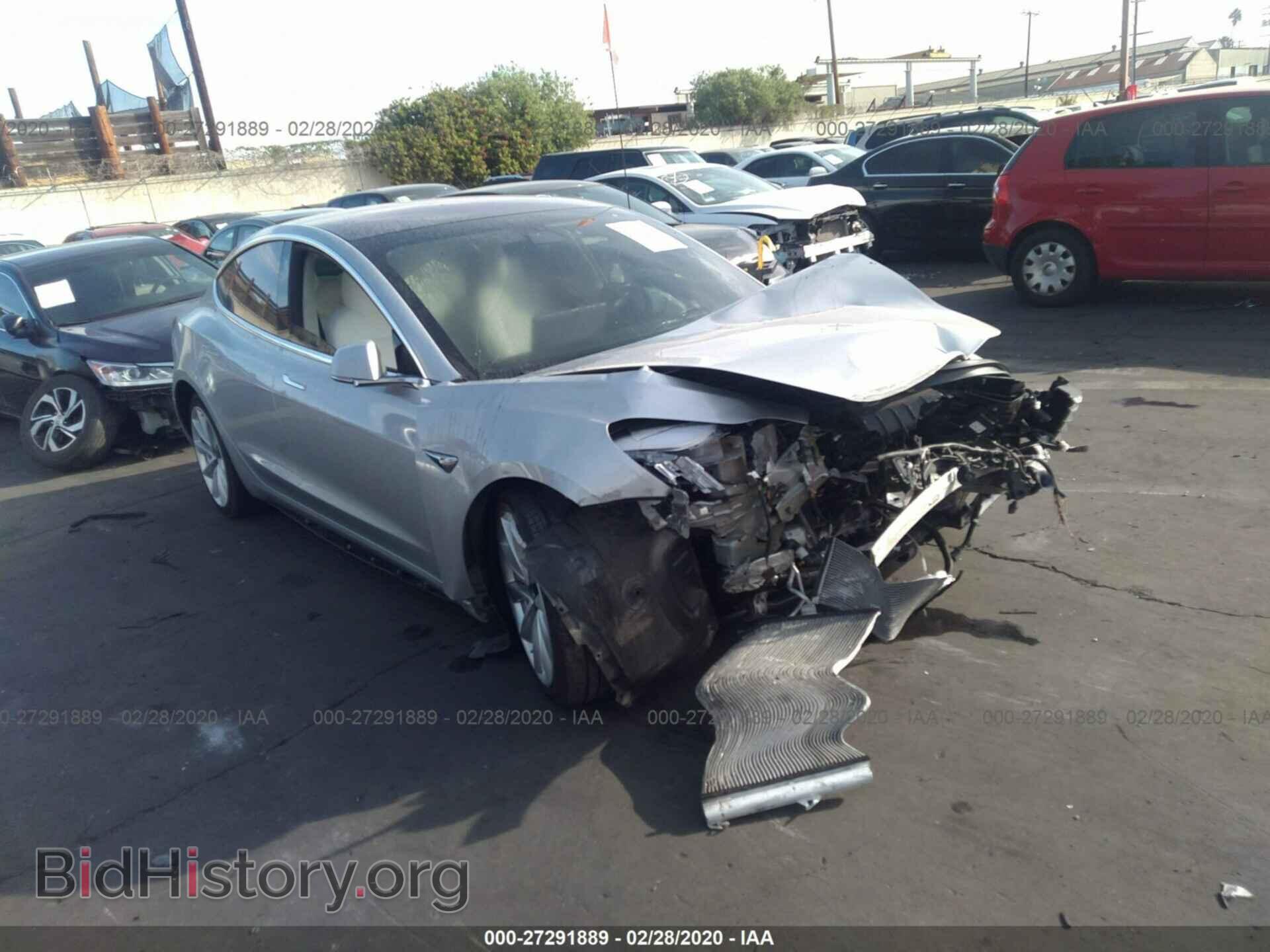 Photo 5YJ3E1EB0JF111925 - TESLA MODEL 3 2018