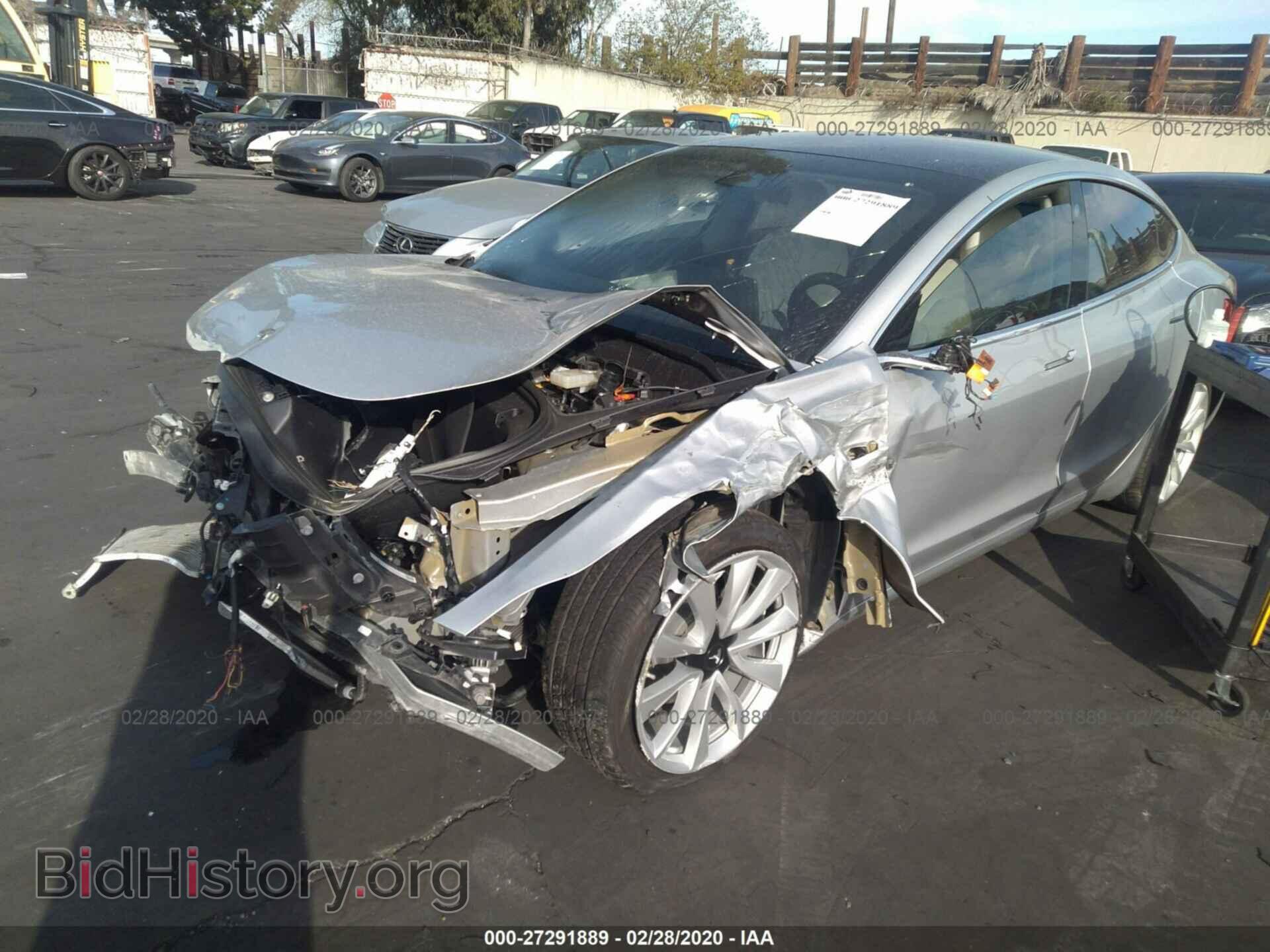 2018 TESLA MODEL 3 - VIN: 5YJ3E1EB0JF111925 - Photo 2