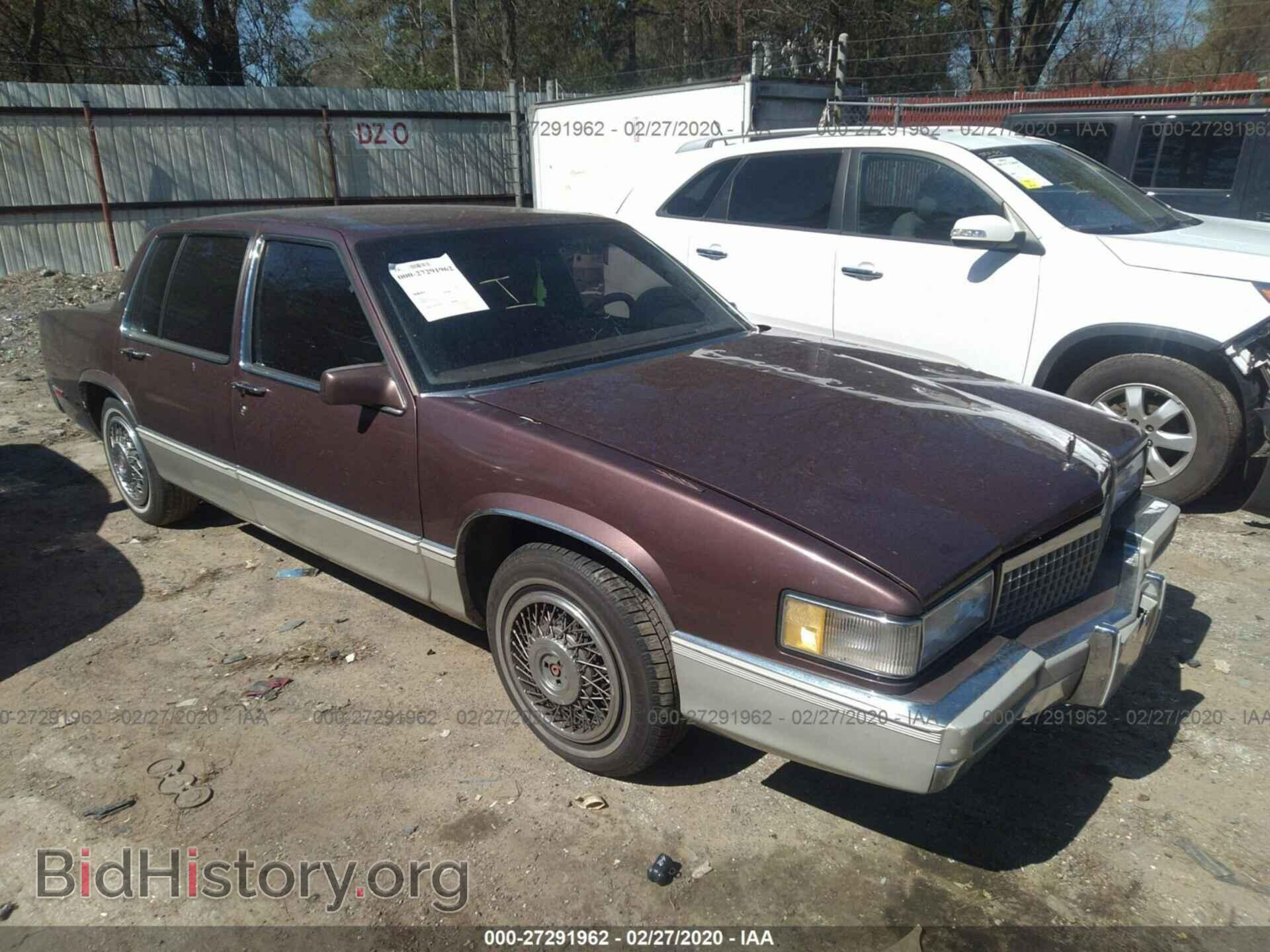 Photo 1G6CD5151K4369473 - CADILLAC DEVILLE 1989