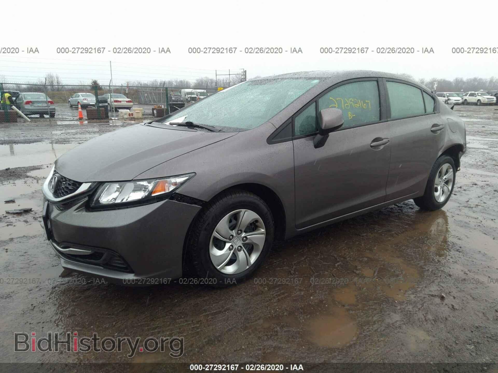 2013 HONDA CIVIC - VIN: 19XFB2F50DE073367 - Фото 2
