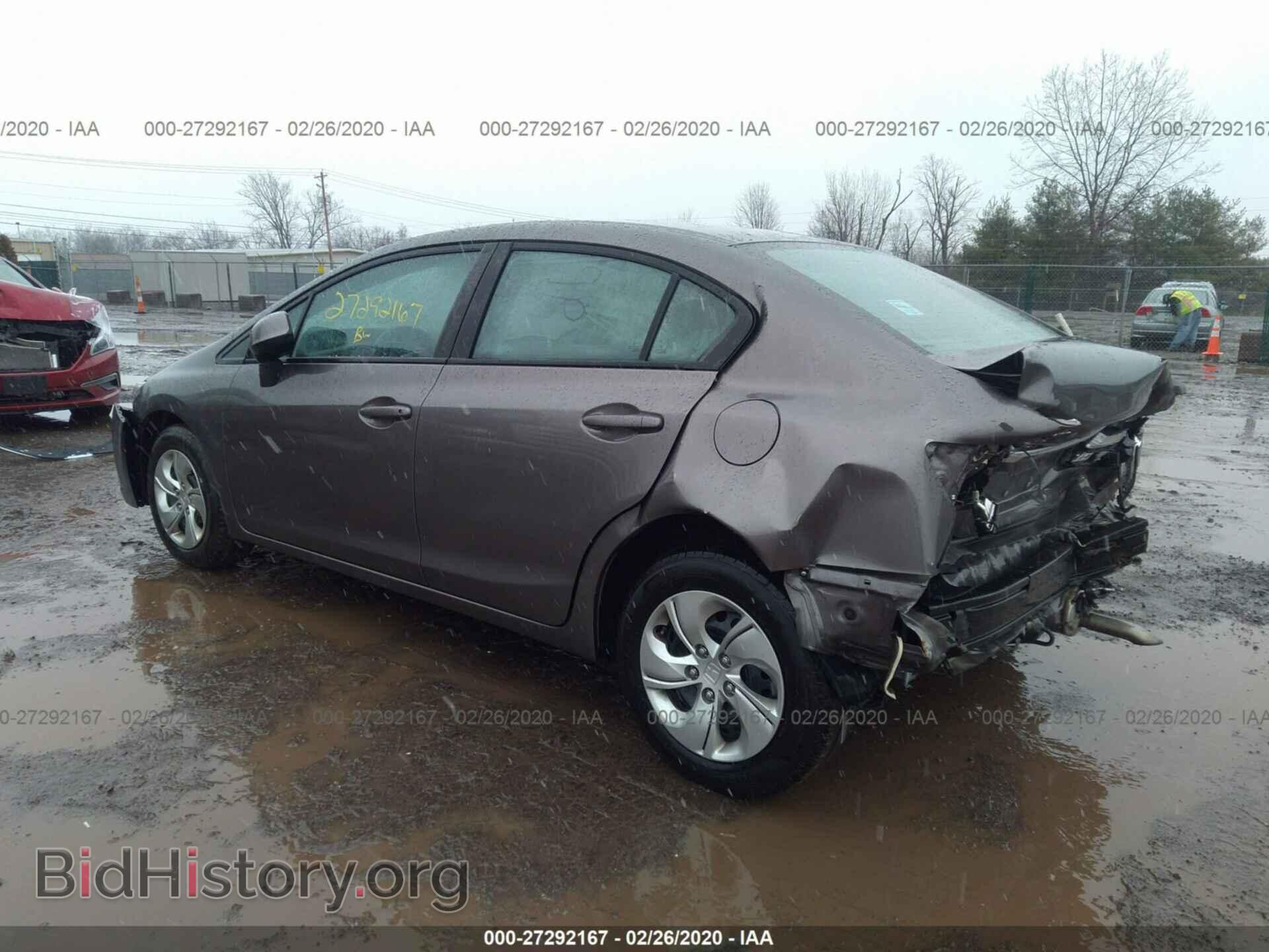 2013 HONDA CIVIC - VIN: 19XFB2F50DE073367 - Фото 3