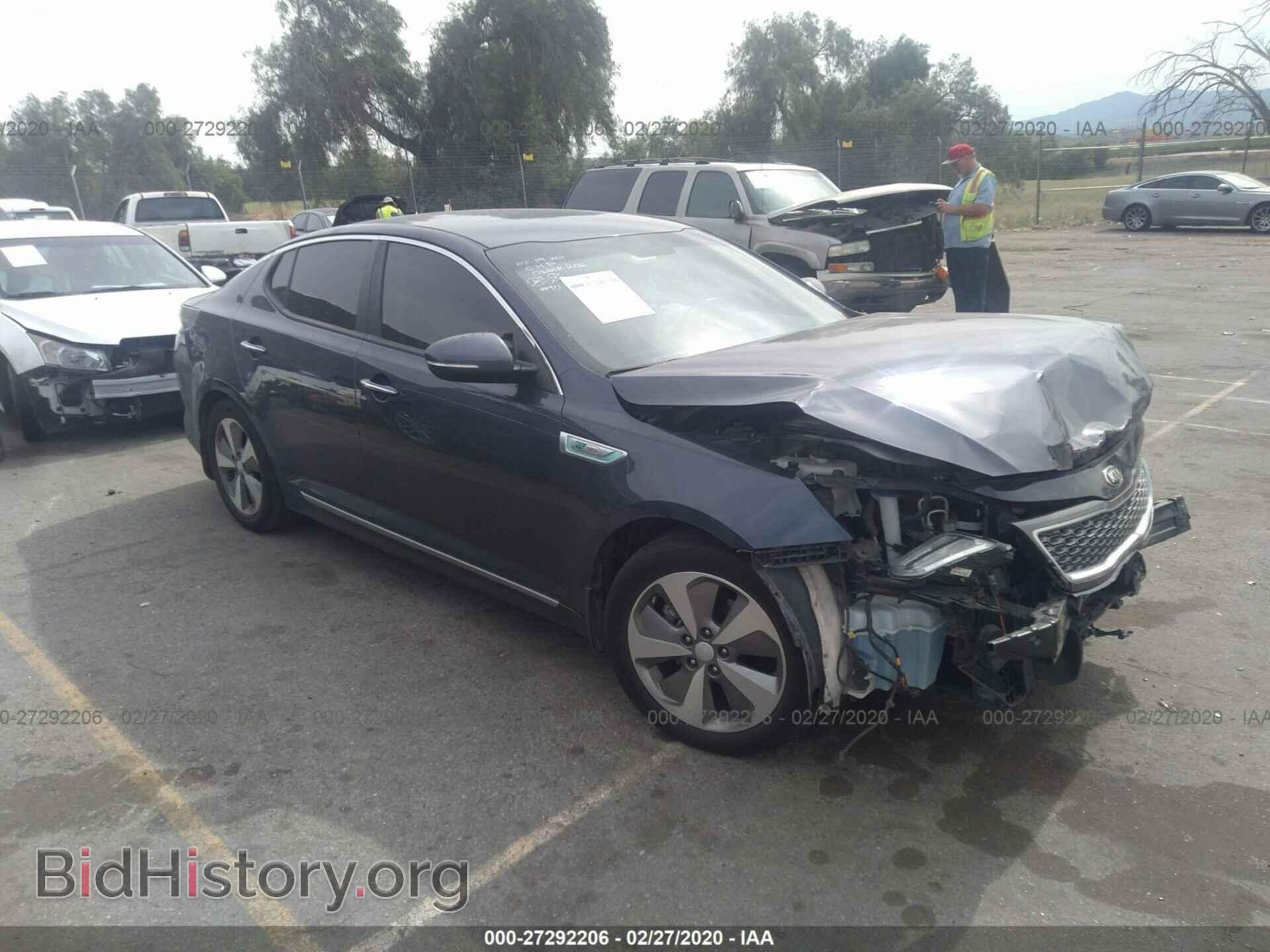 Фотография KNAGN4AD4E5075512 - KIA OPTIMA 2014