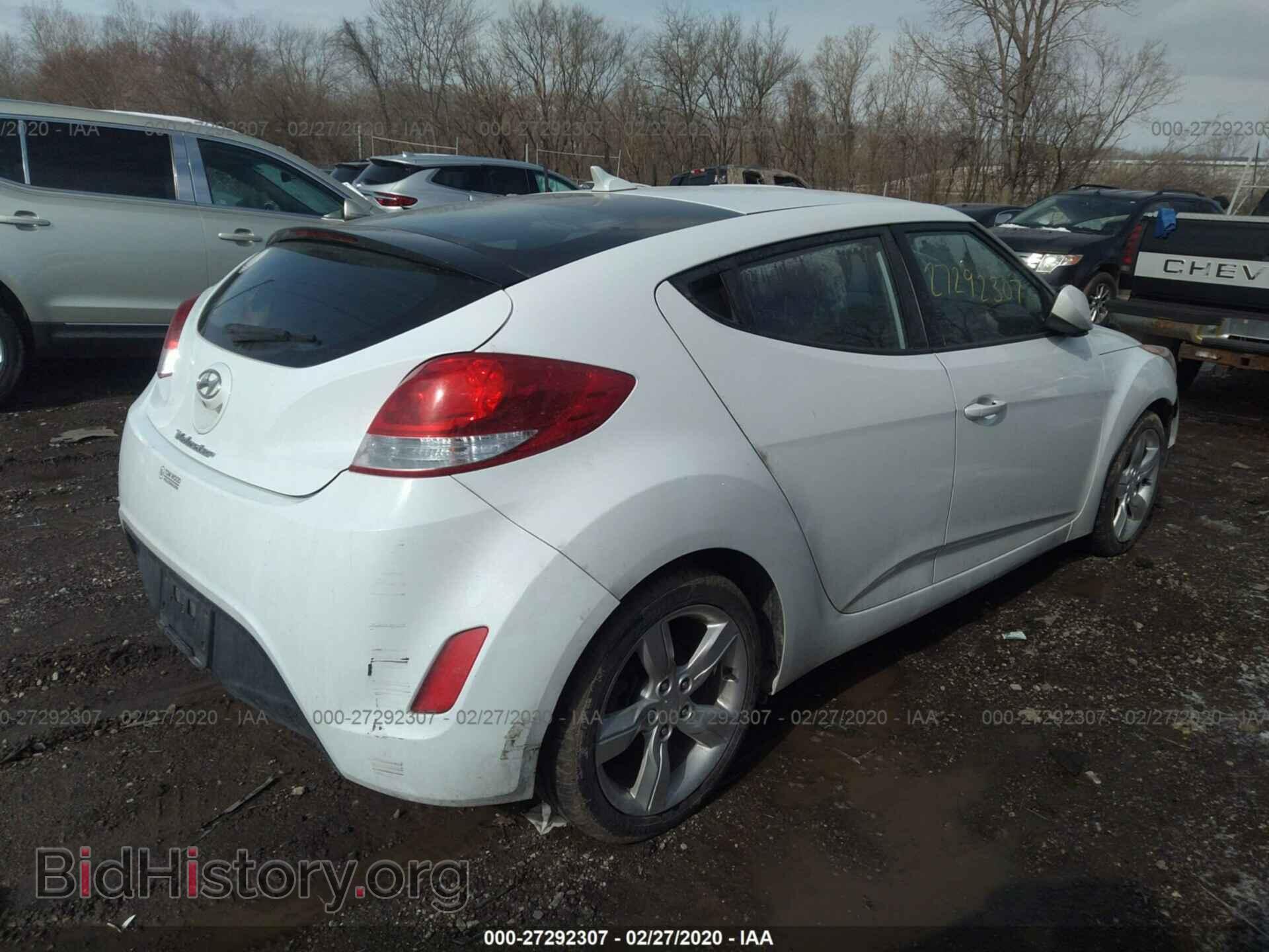 2014 HYUNDAI VELOSTER - VIN: KMHTC6AD8EU200418 - Фото 4