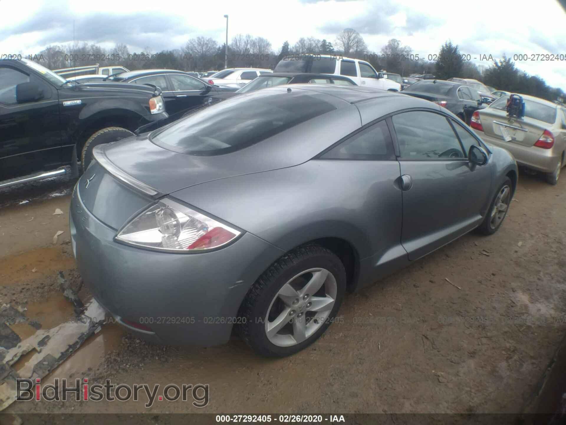 2007 MITSUBISHI ECLIPSE - VIN: 4A3AK24F17E005680 - Photo 4