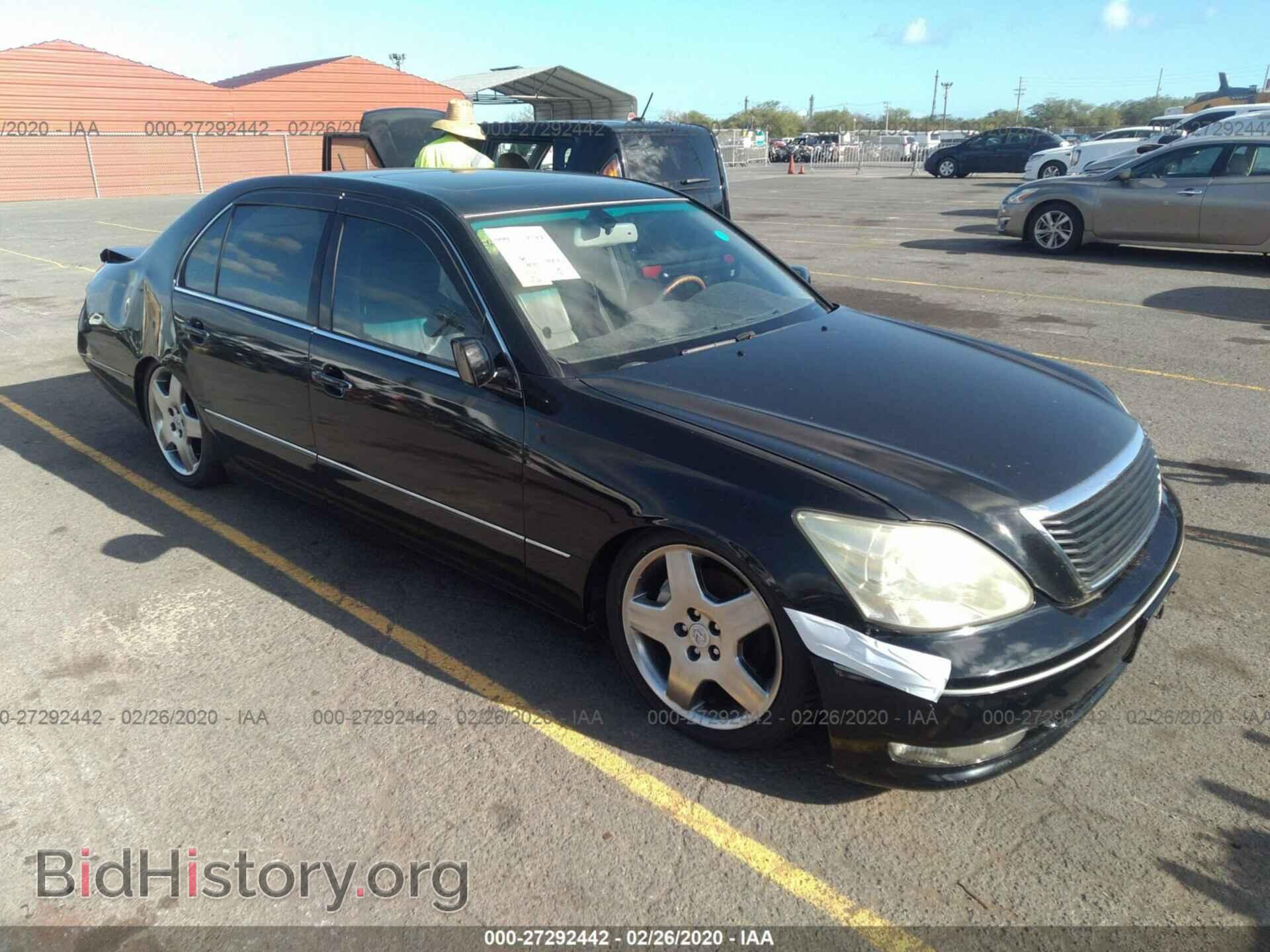 Фотография JTHBN36F740137688 - LEXUS LS 2004