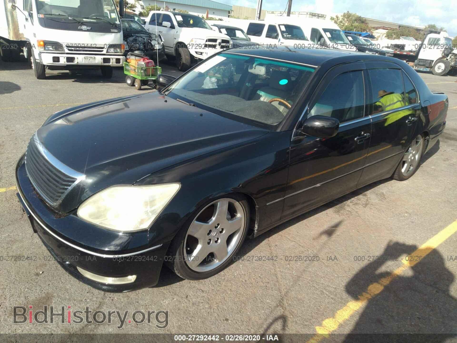 2004 LEXUS LS - VIN: JTHBN36F740137688 - Фото 2