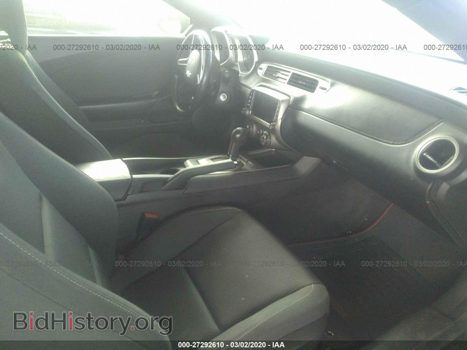 2014 CHEVROLET CAMARO - VIN: 2G1FB1E35E9307795 - Фото 4