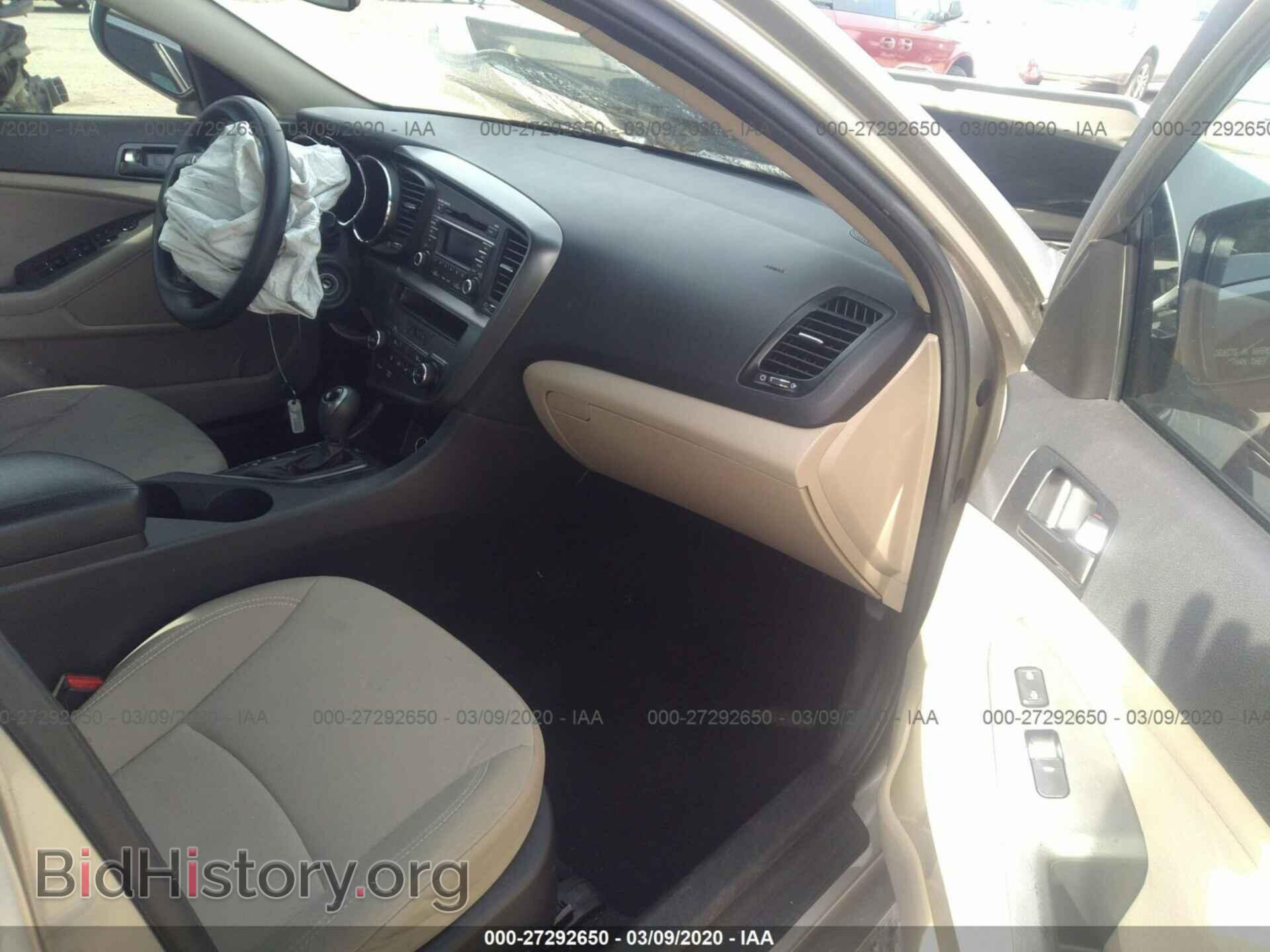 2013 KIA OPTIMA - VIN: KNAGM4A72D5359751 - Фото 5