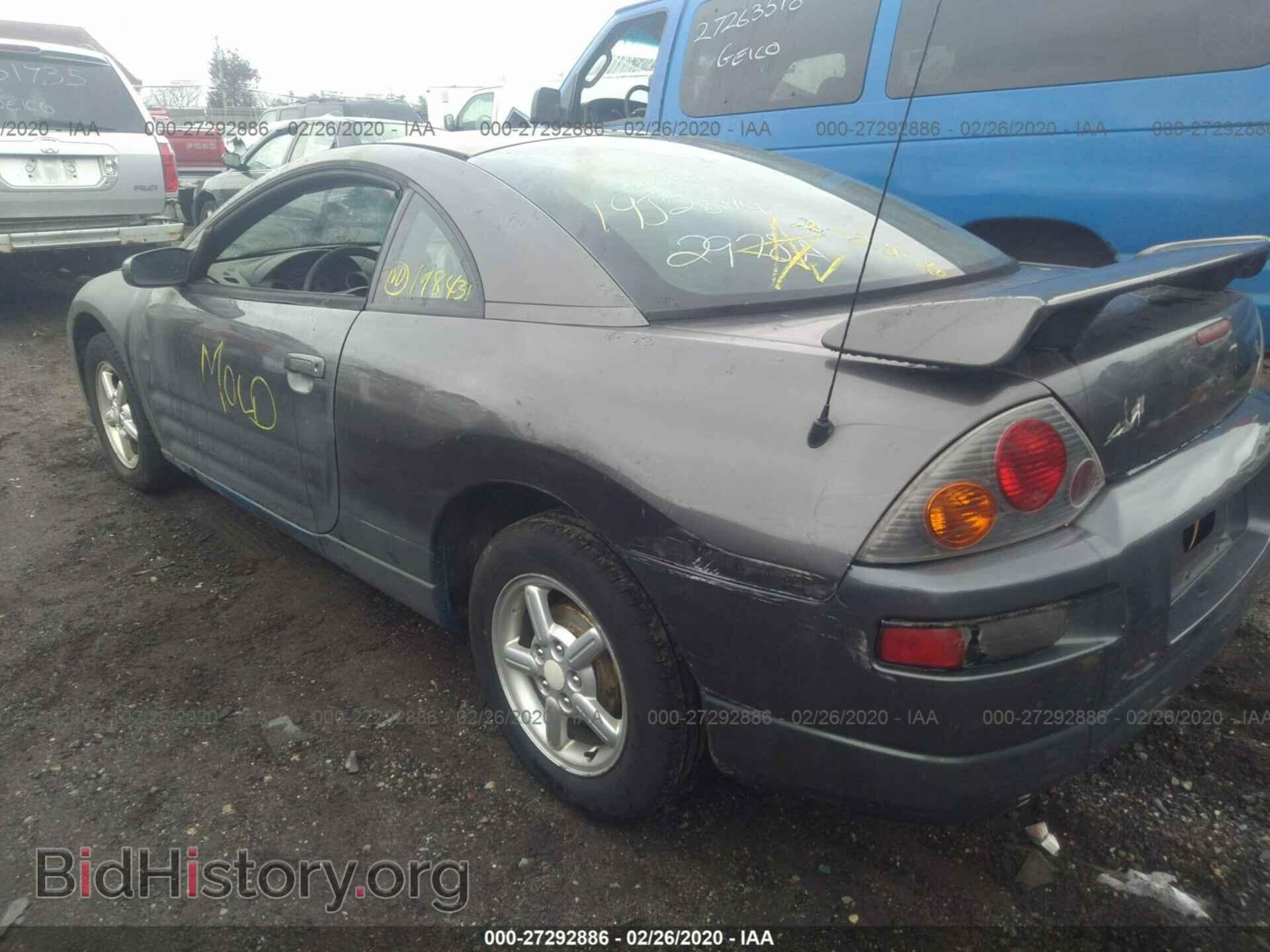 2003 MITSUBISHI ECLIPSE - VIN: 4A3AC34GX3E001522 - Фото 3