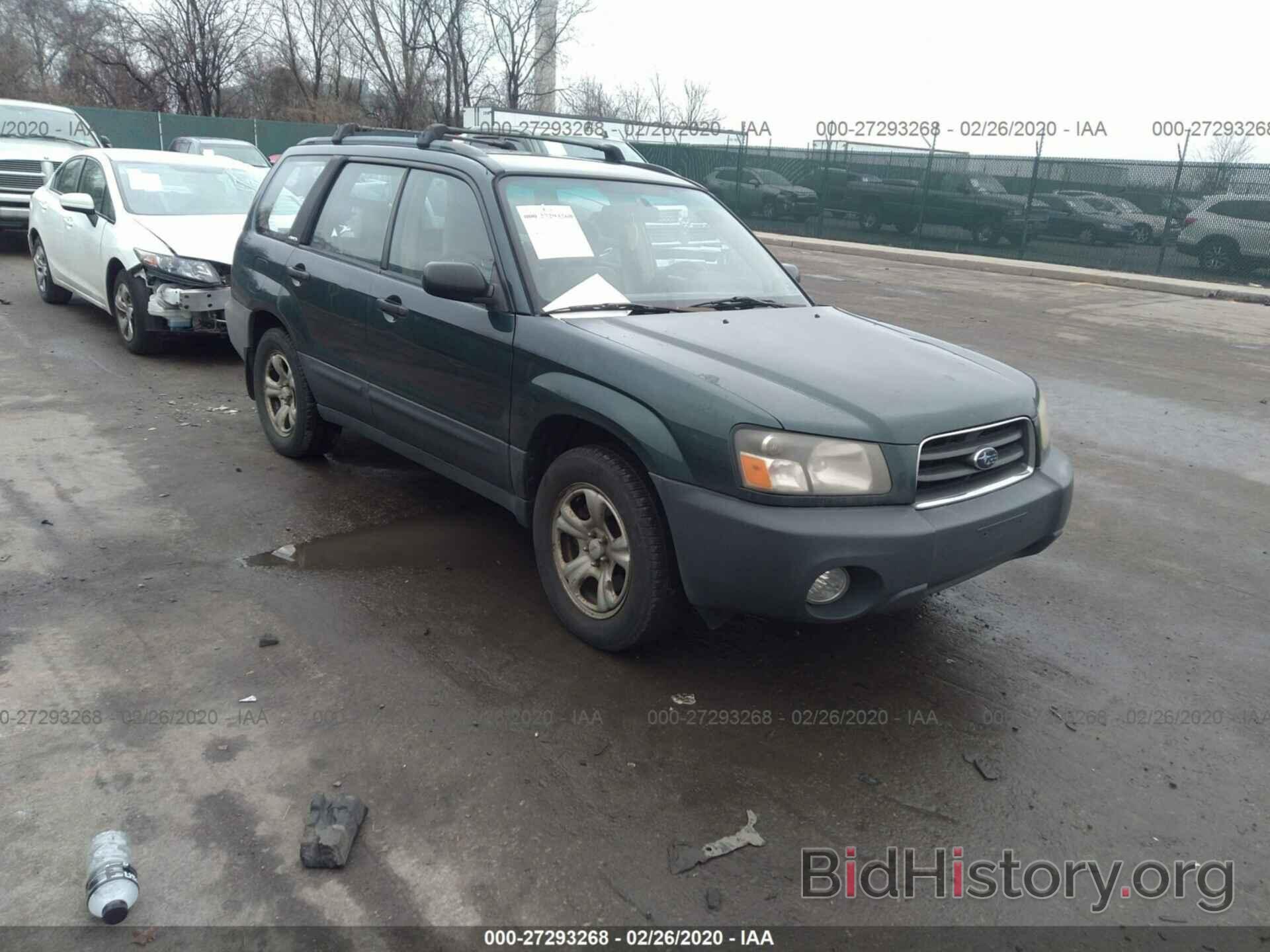 Photo JF1SG63683H712873 - SUBARU FORESTER 2003