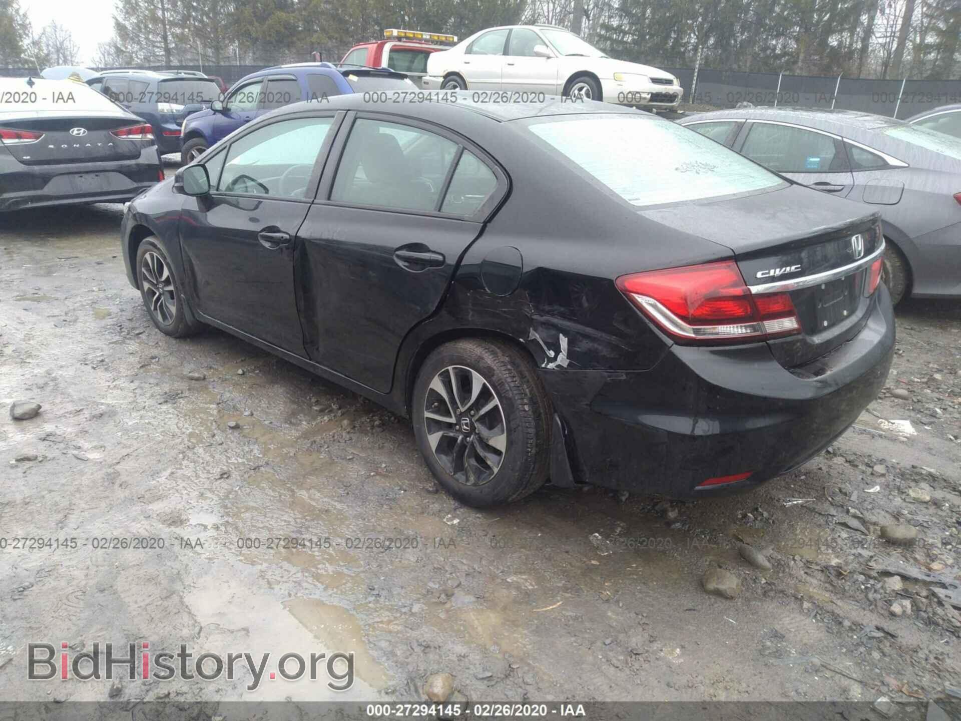 2013 HONDA CIVIC - VIN: 19XFB2F80DE274437 - Фото 3
