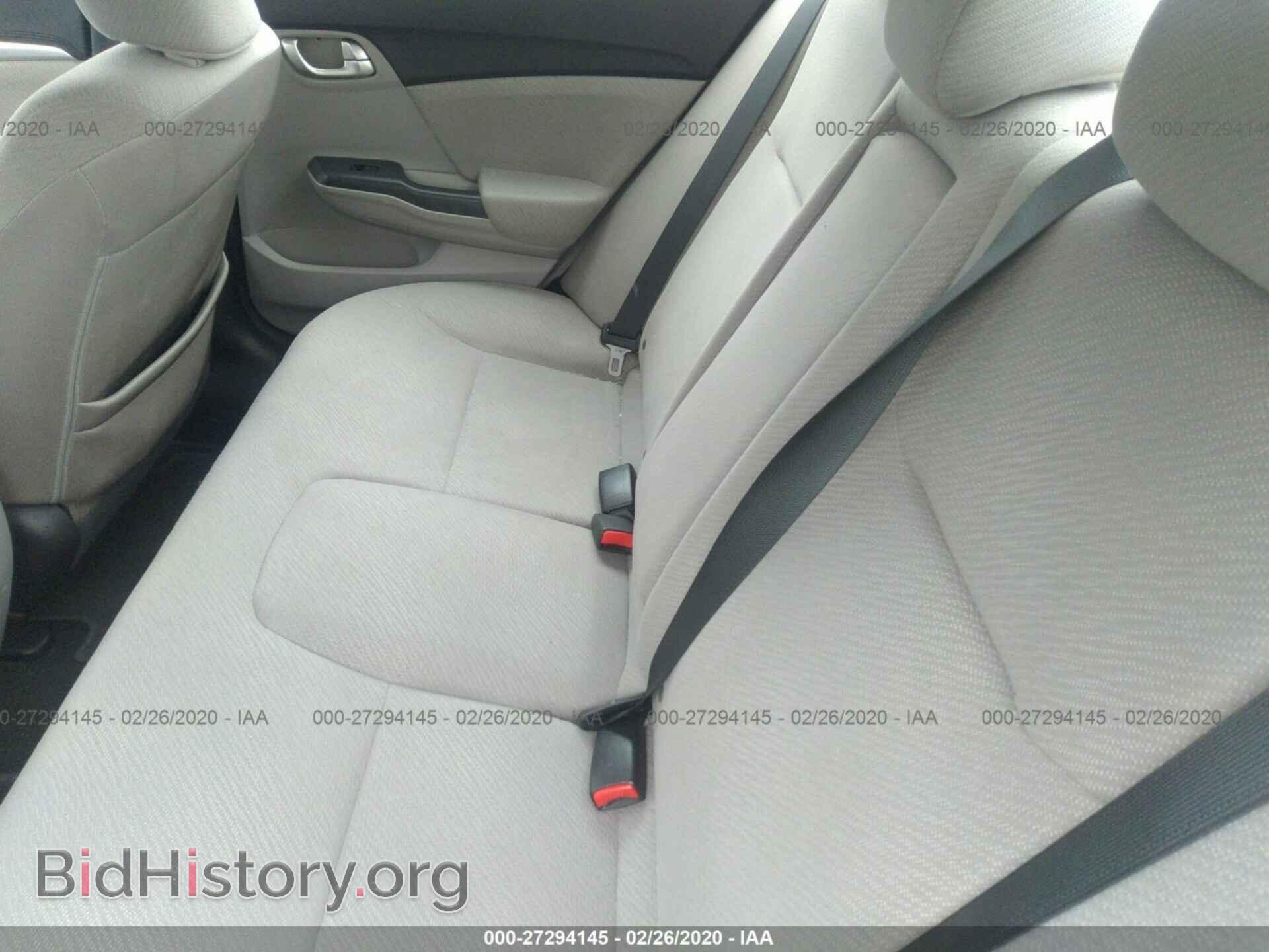 2013 HONDA CIVIC - VIN: 19XFB2F80DE274437 - Фото 8