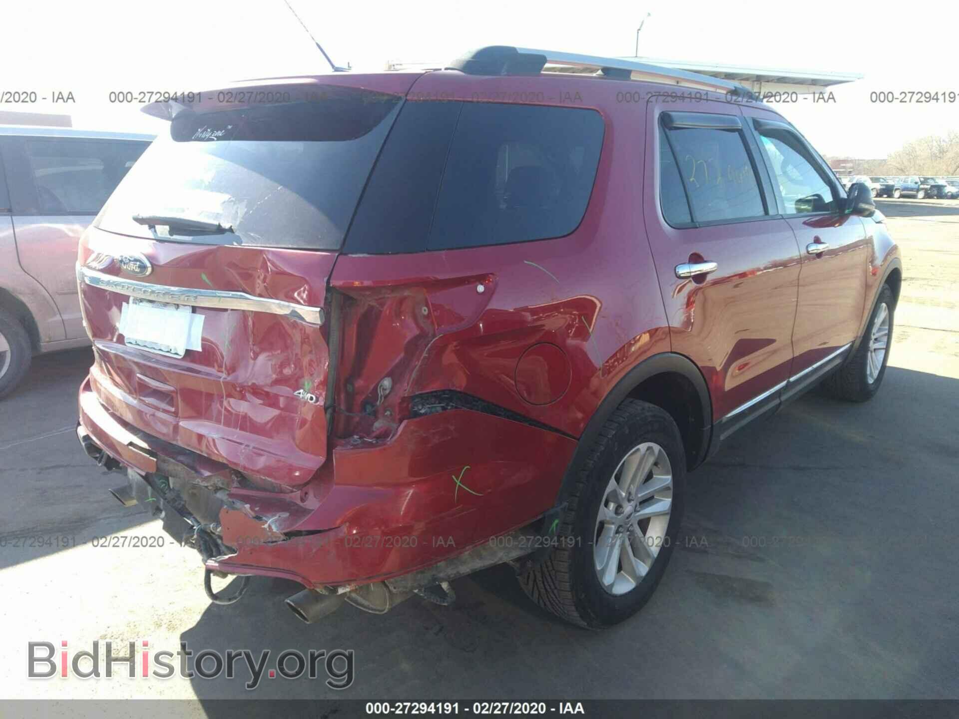 2012 FORD EXPLORER - VIN: 1FMHK8D85CGA11613 - Фото 4