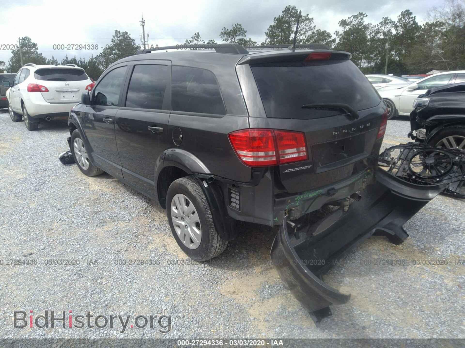 2018 DODGE JOURNEY - VIN: 3C4PDCAB2JT498520 - Фото 3