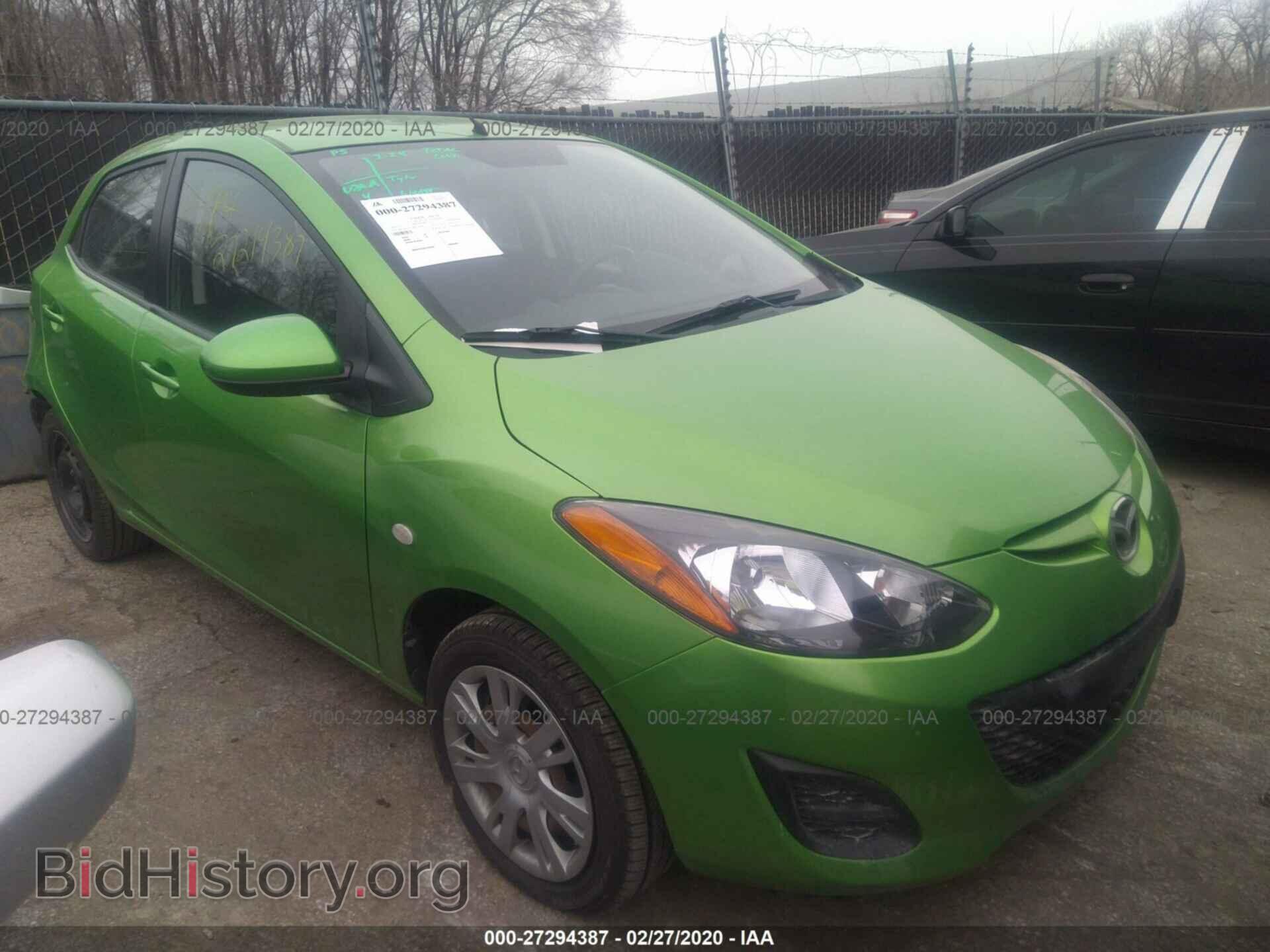 Photo JM1DE1HY5B0129387 - MAZDA MAZDA2 2011
