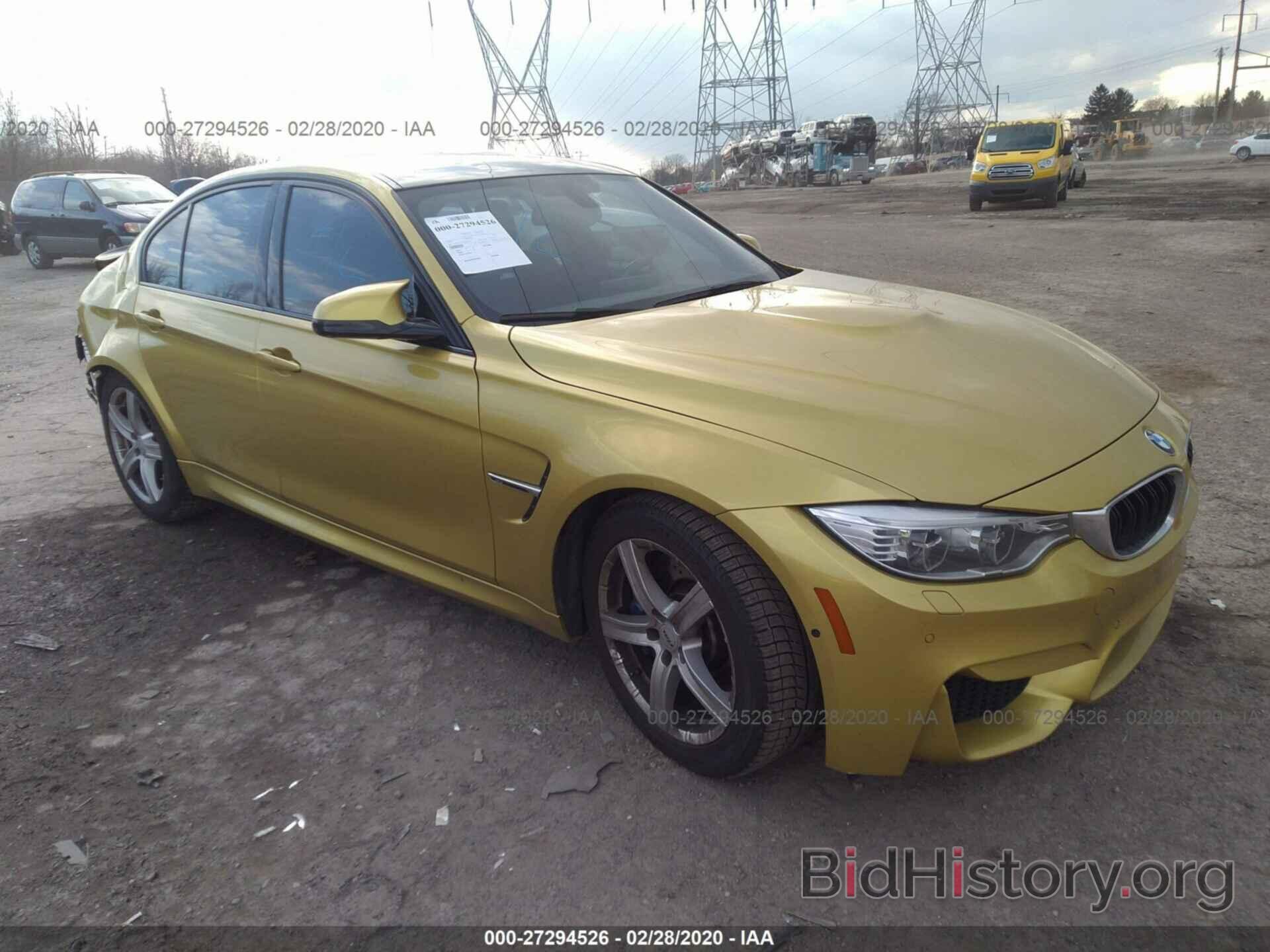 Photo WBS3C9C58FP805270 - BMW M3 2015