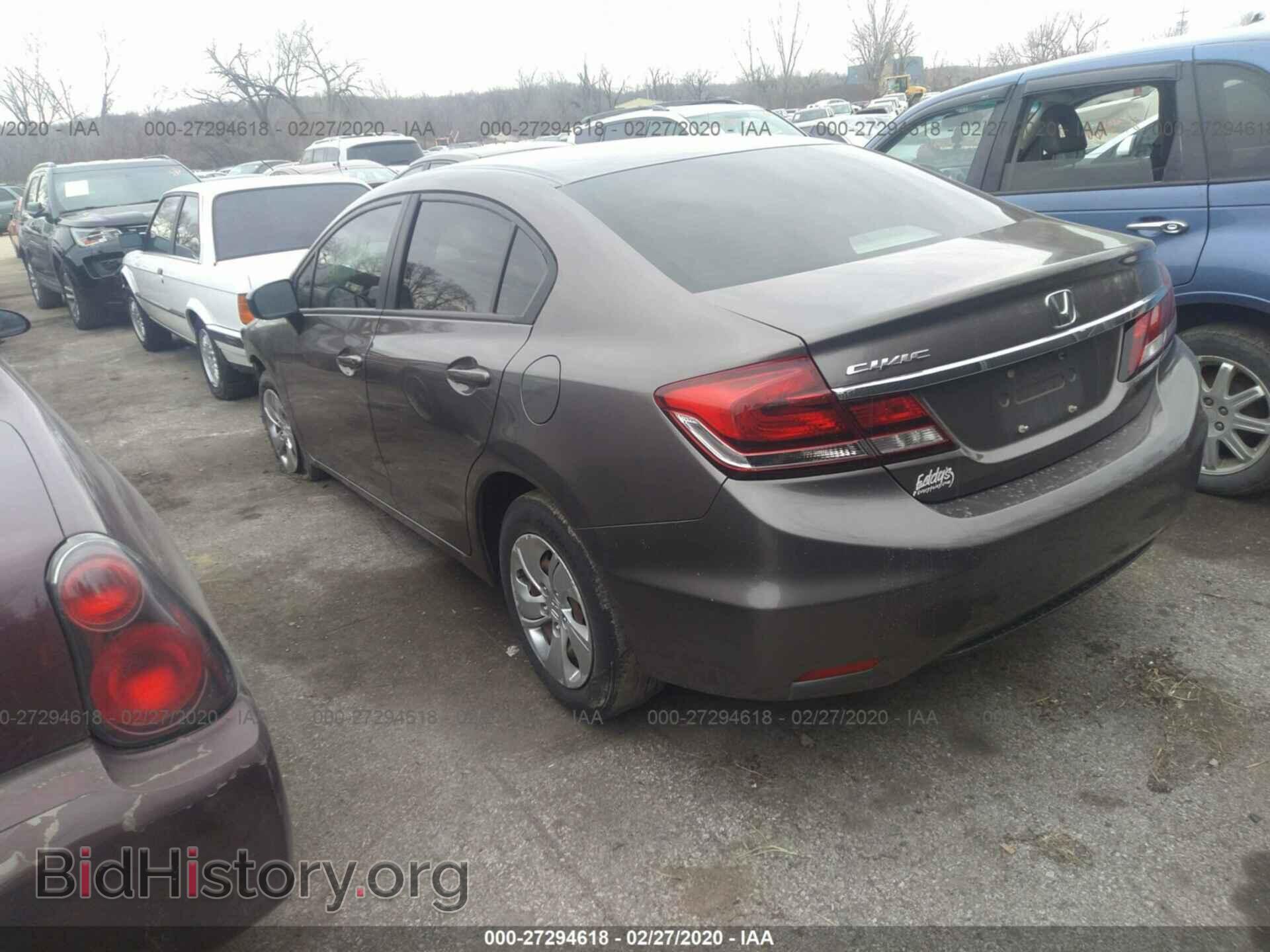 2014 HONDA CIVIC - VIN: 19XFB2F55EE055822 - Фото 3